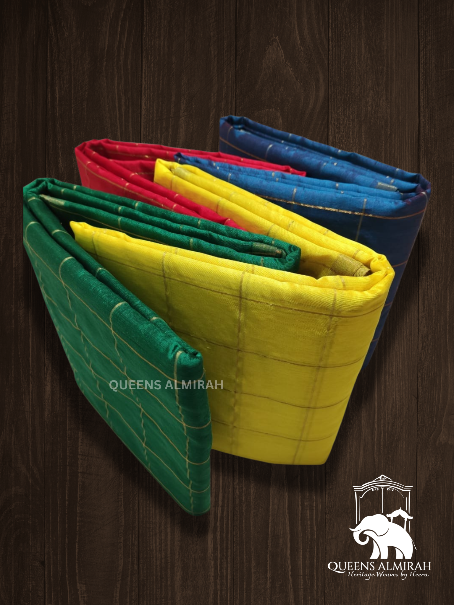 Maya Pakshi Designer Pure Chanderi Silk Saree