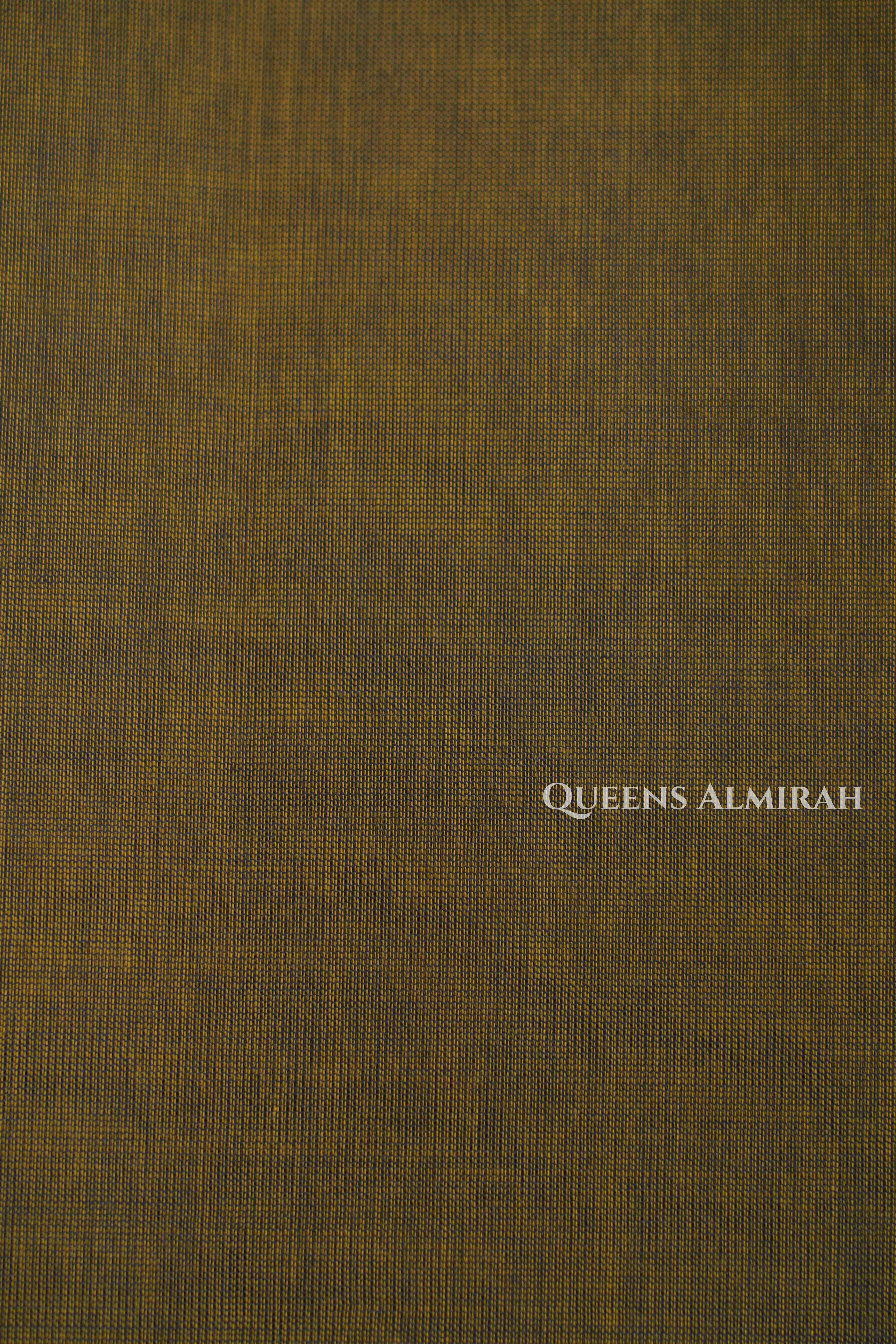 Mango Yellow Chettinad Cotton Saree