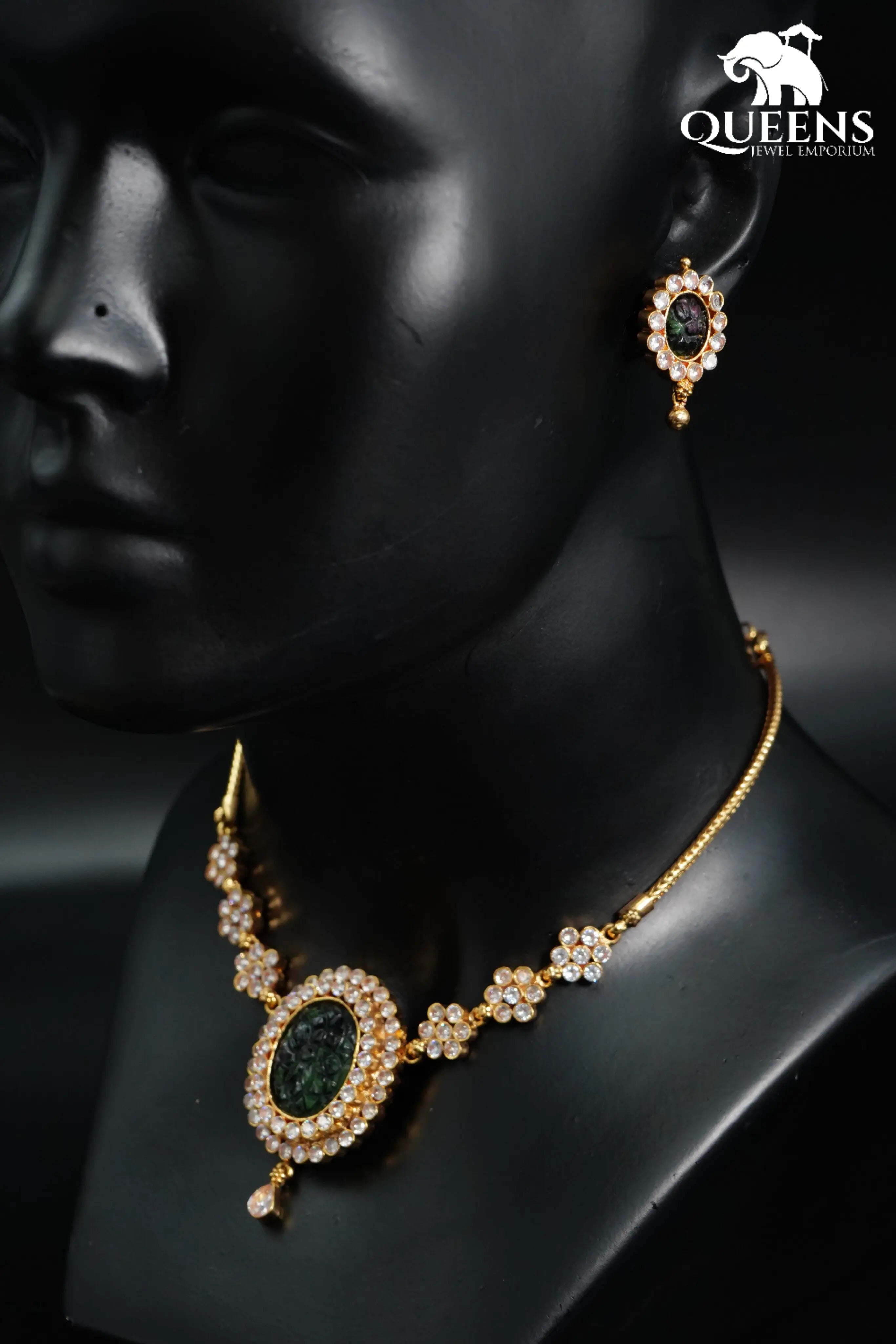 CHAMPALI NECKLACE - Queens Jewel Emporium