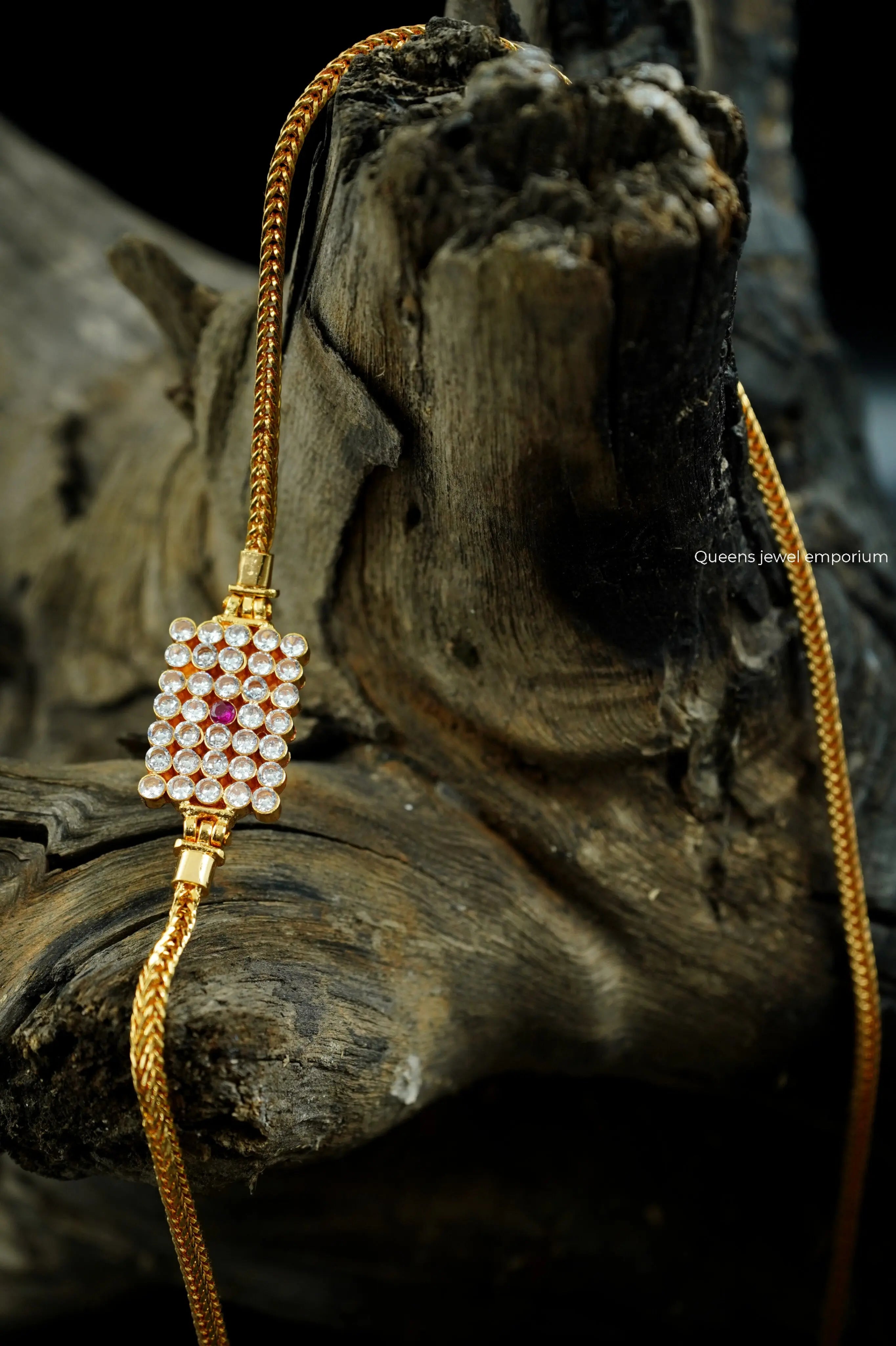 Mangalsutra Designs One Gram Gold Thali Chain Mugappu Mangalsutra