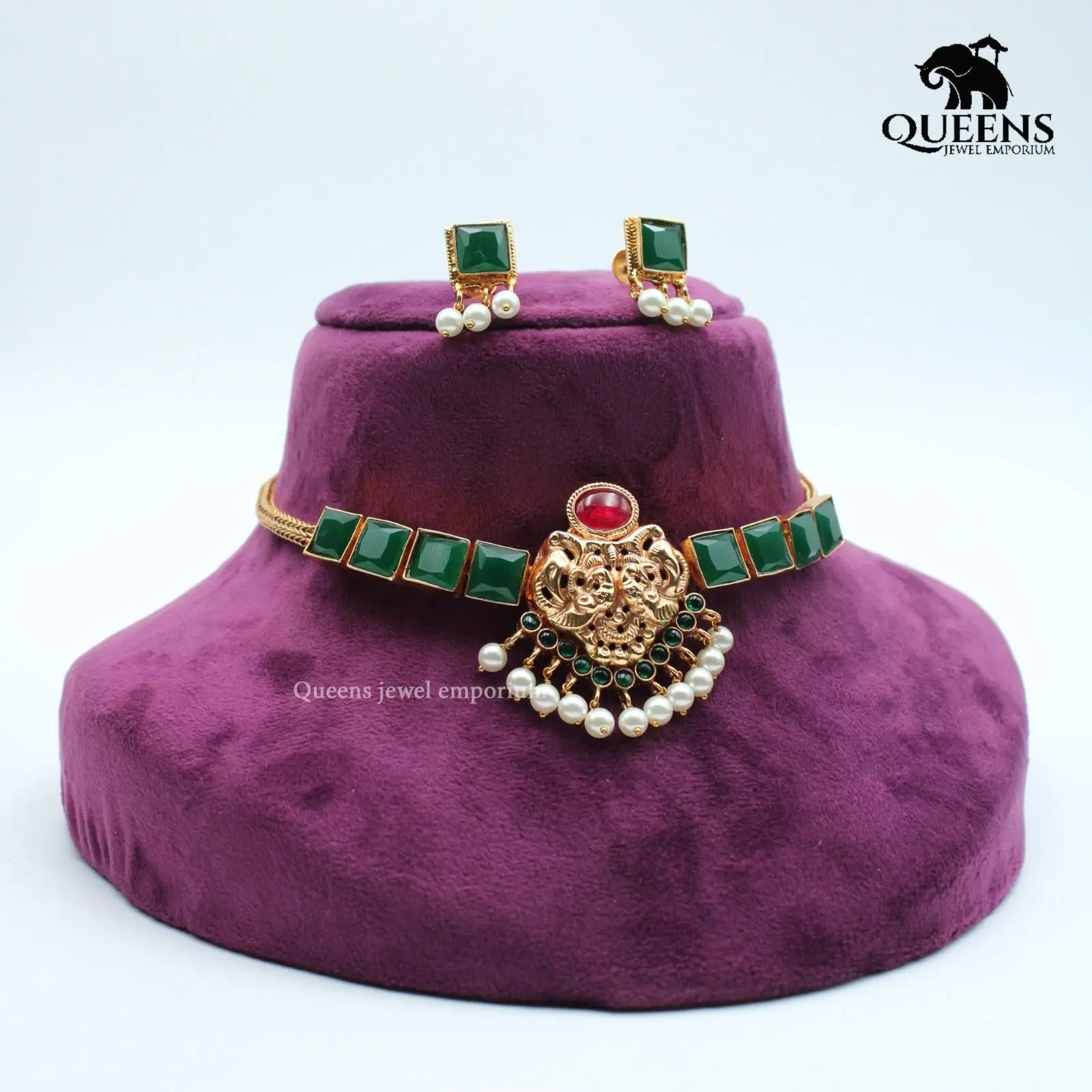 DHARUNYA KEMP CHOKER - Queens Jewel Emporium