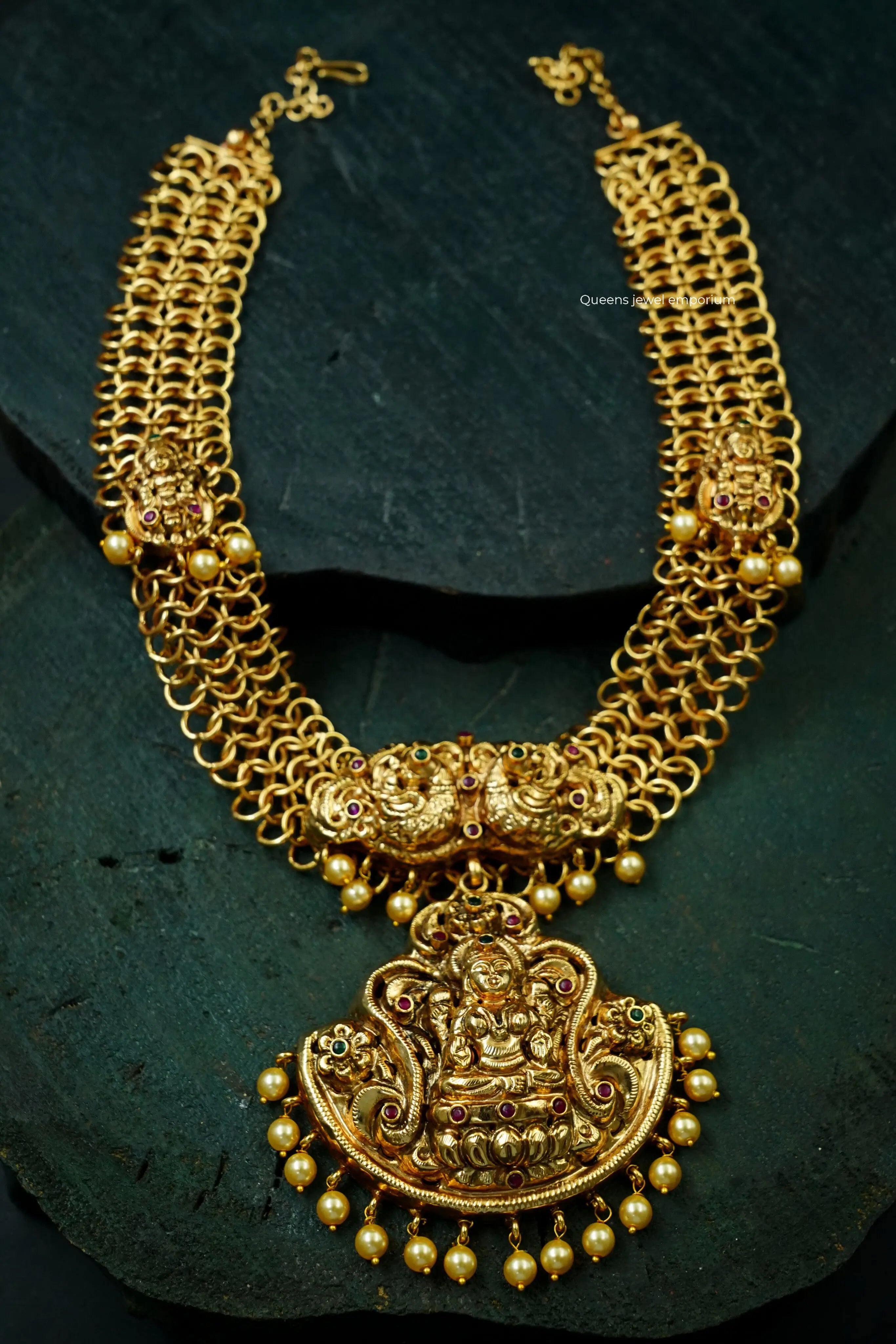 Devi Krithi  Necklace Queens Jewel Emporium