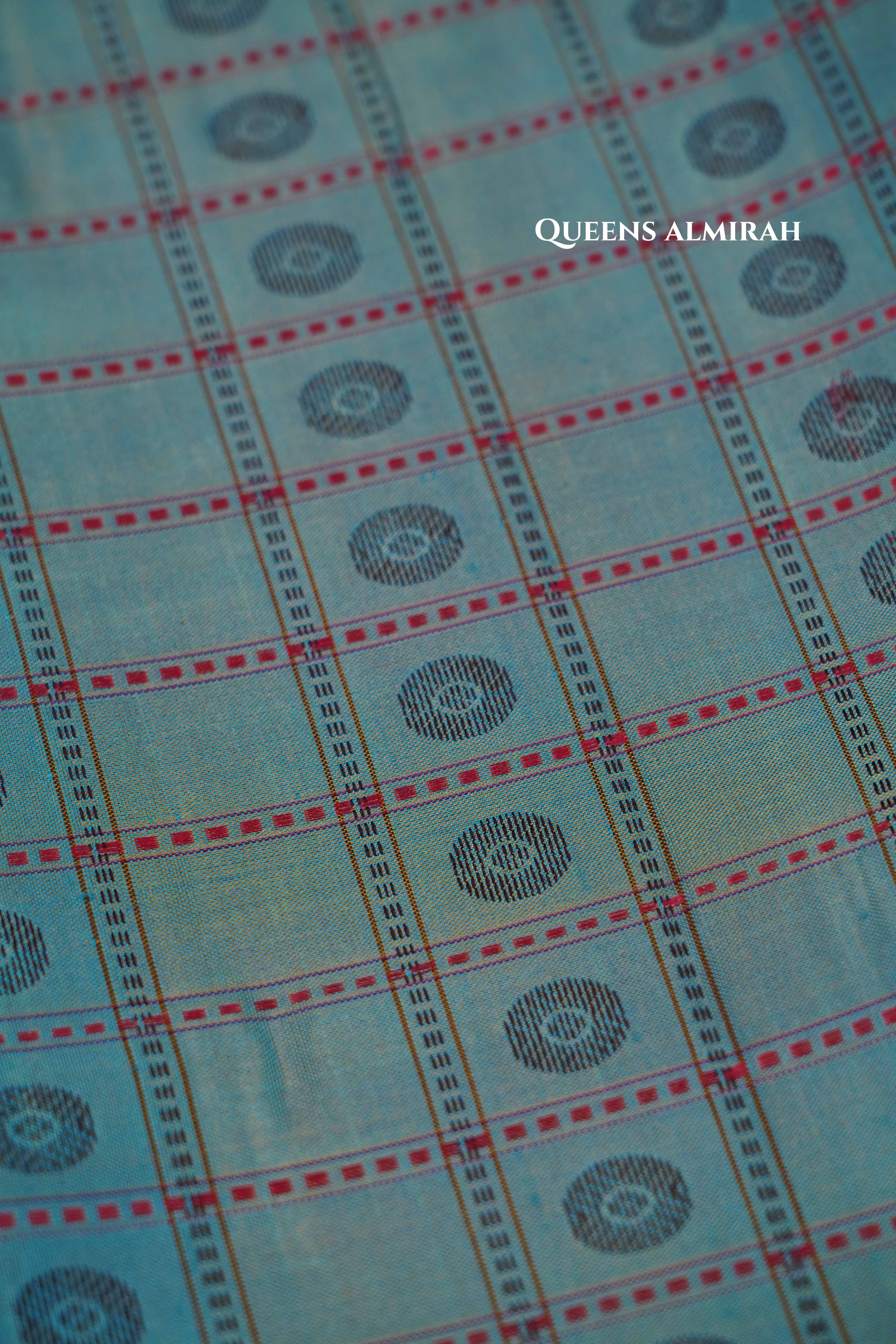 Dual Shade Of Green With Pastel Green Pure Kanchivaram Silk Saree QUEENS ALMIRAH