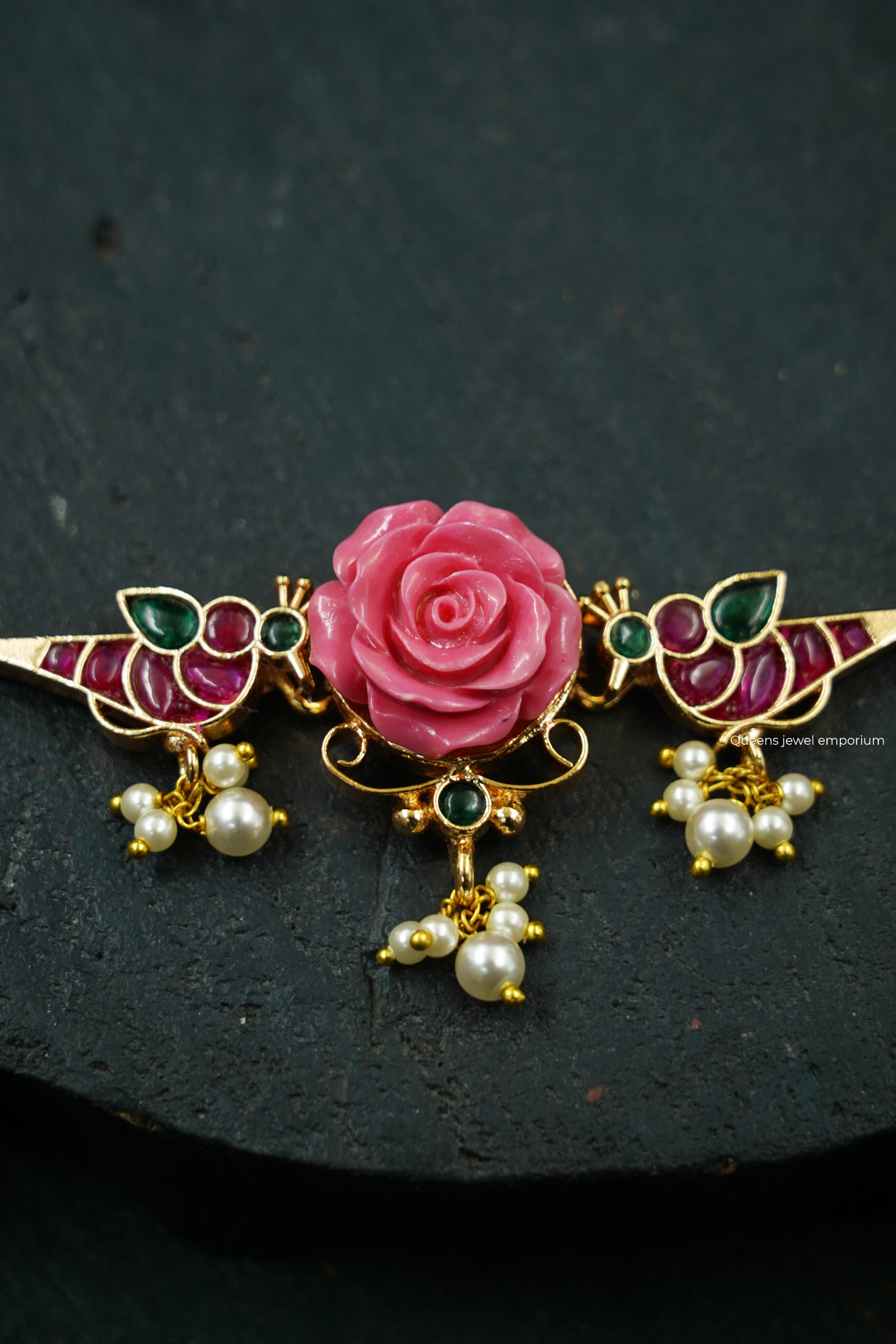 Rohini Rose Necklace
