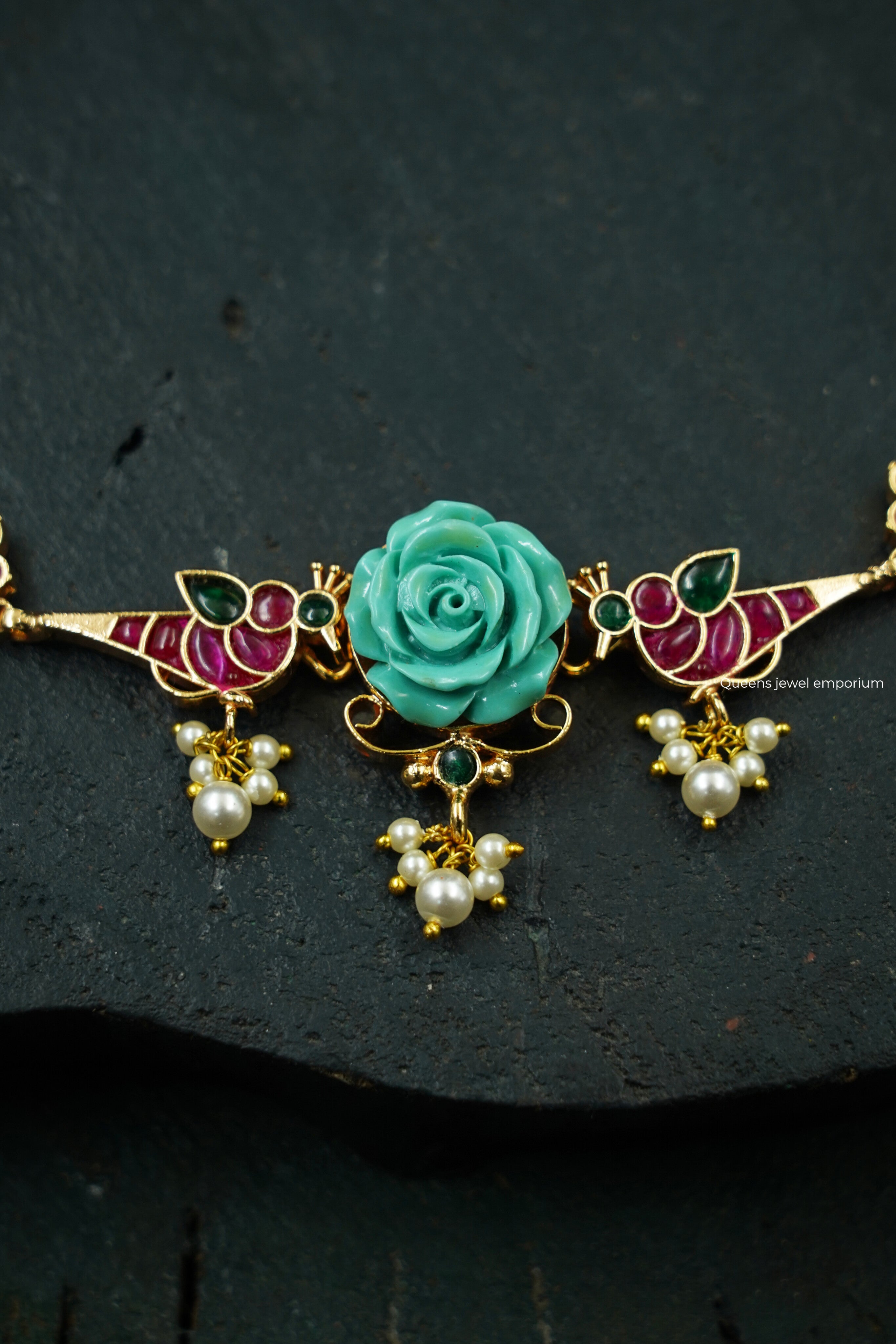 Rohika Rose Necklace