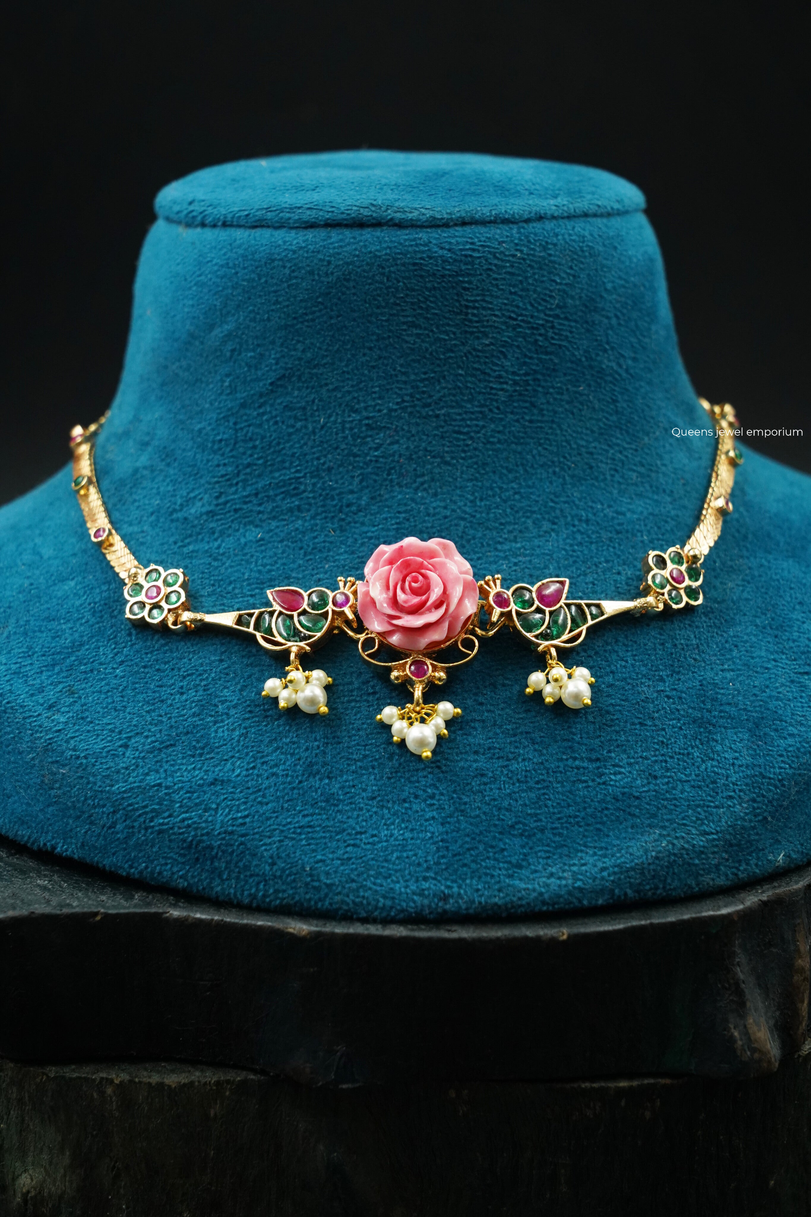 Rohini Rose Necklace