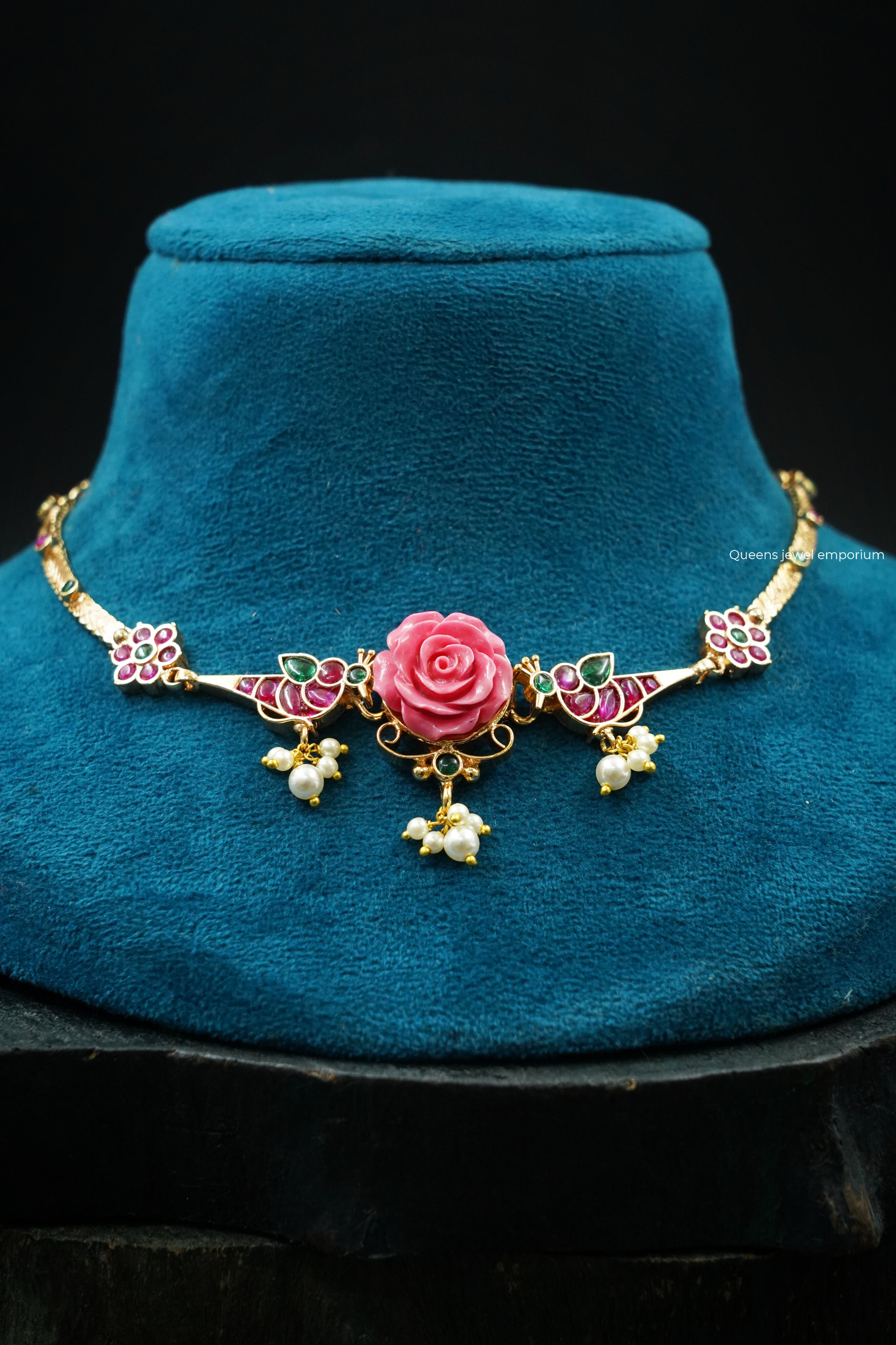 Rohini Rose Necklace
