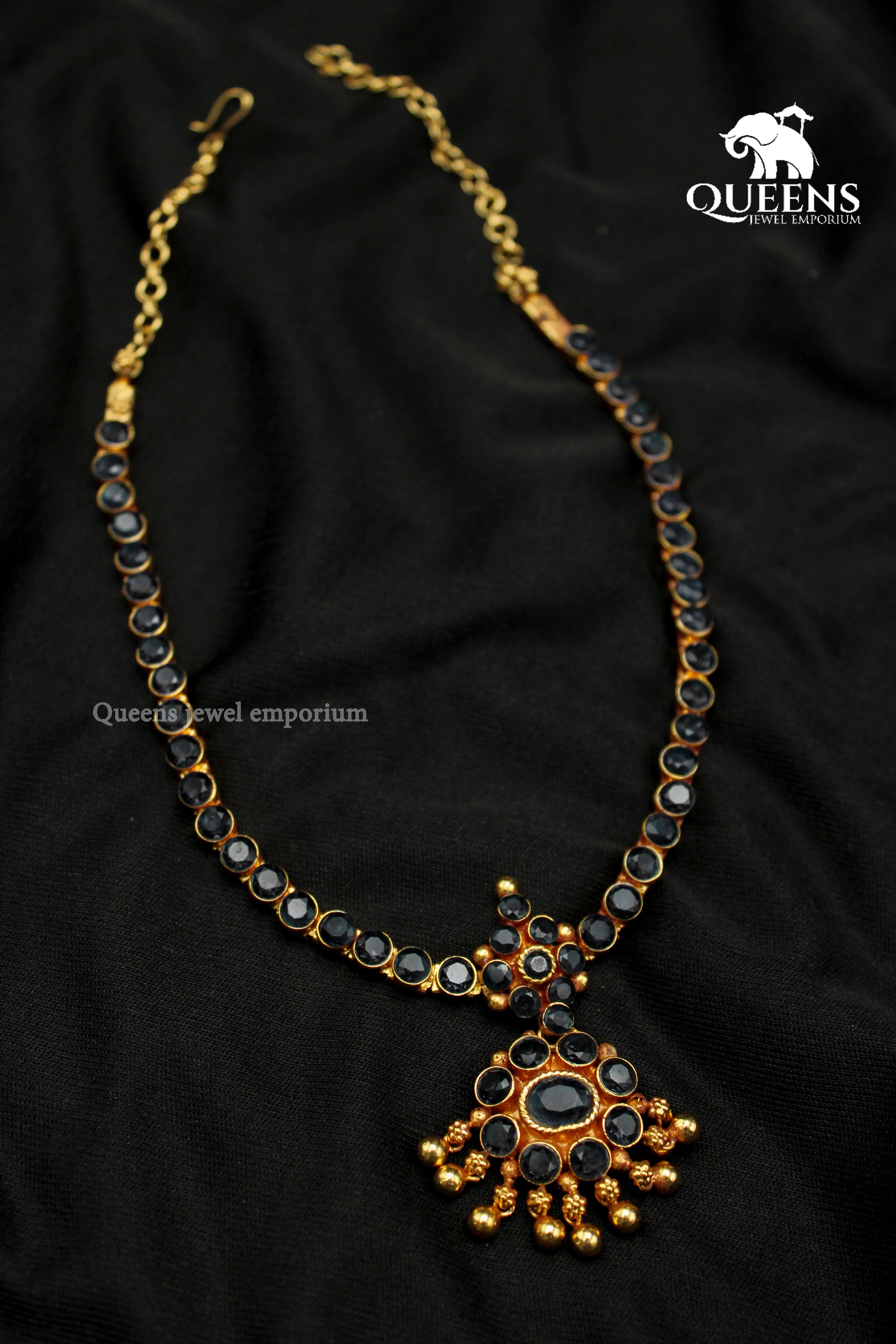 Padmini Adigai Black - Queens Jewel Emporium