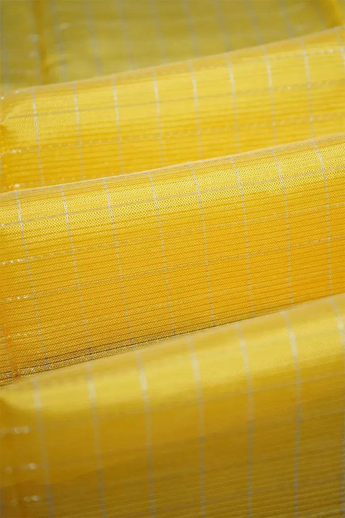 RASPERRY PIINK WITH LEMON YELLOW CHECKS MANGALGIRI SAREE - Queens Jewel Emporium