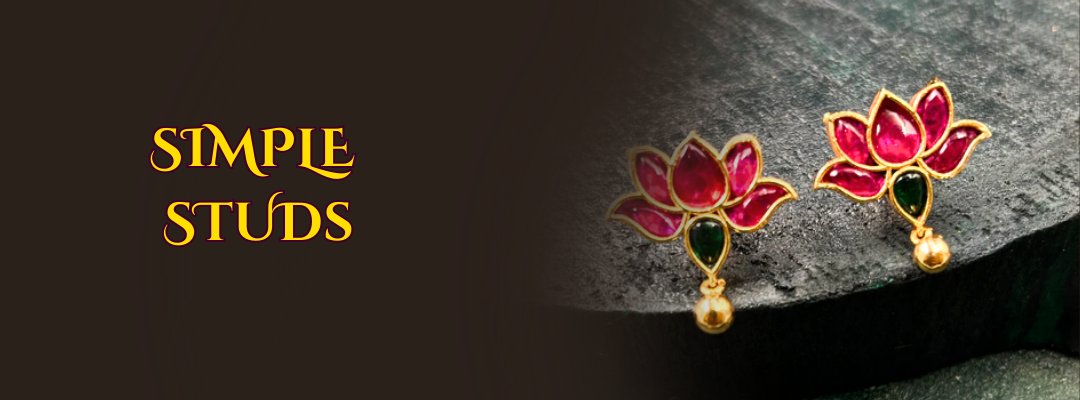 Simple Stud - Queens Jewel Emporium