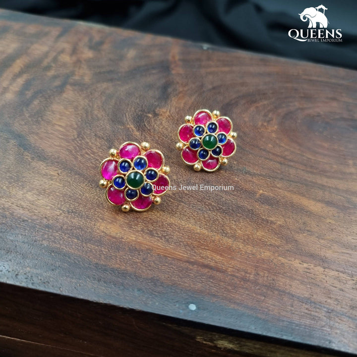 SINDOORI EARRRINGS - Queens Jewel Emporium