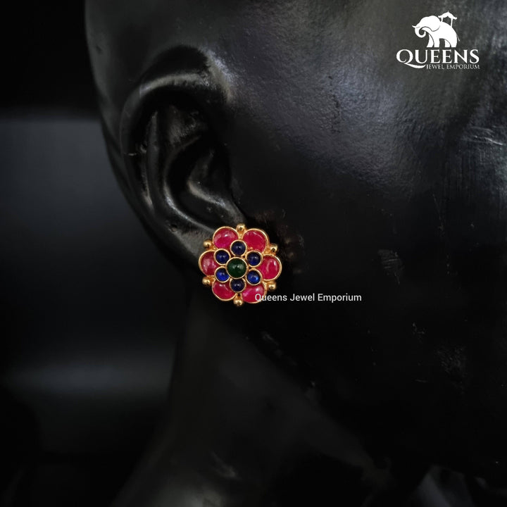 SINDOORI EARRRINGS - Queens Jewel Emporium