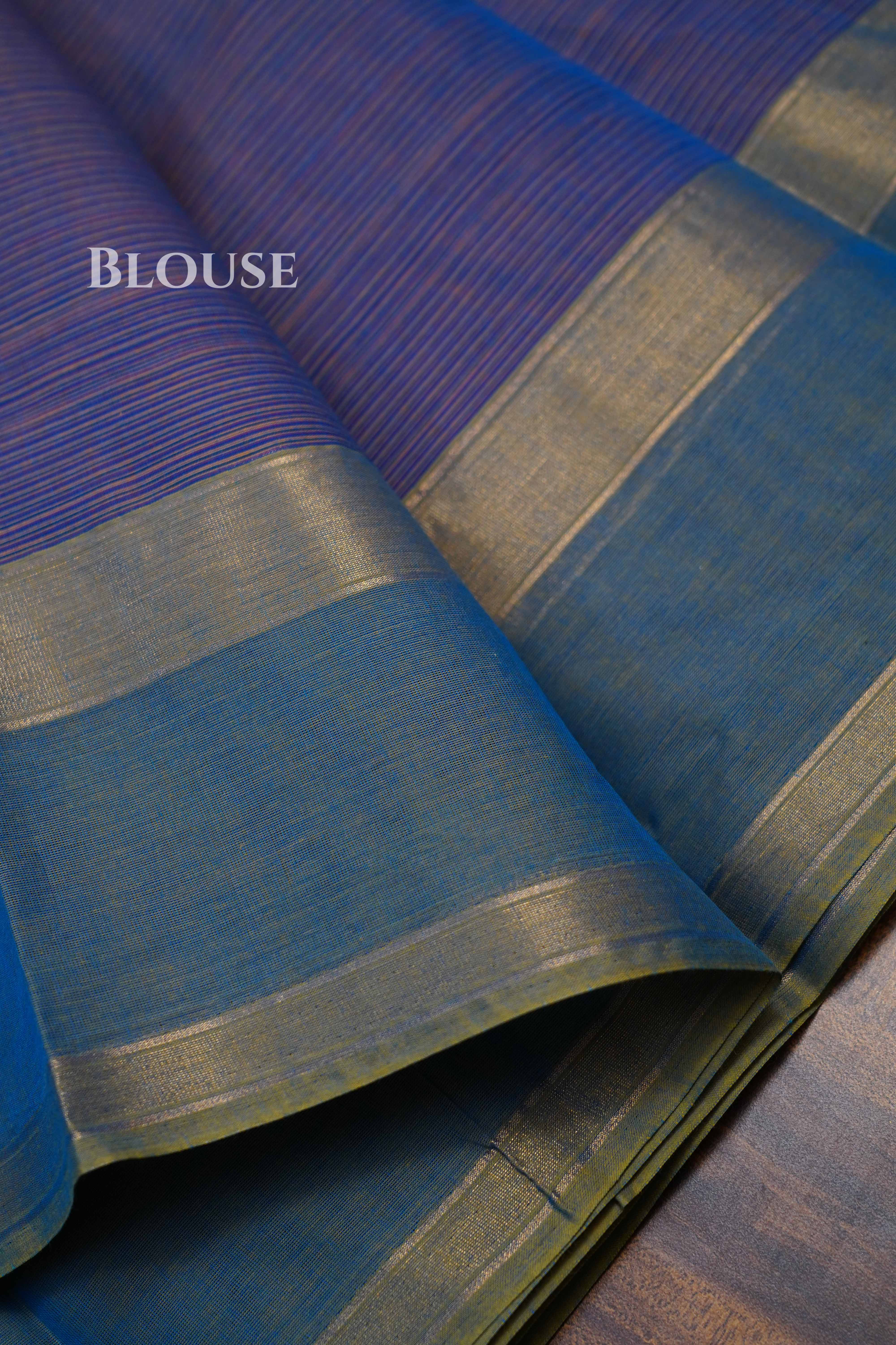 Lavender Purple Chettinad Cotton Saree