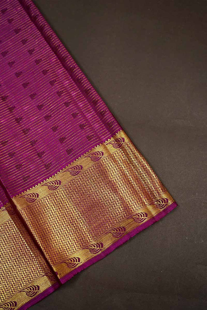 KANJI PATTU KATTAM SILK SAREE - Queens Jewel Emporium