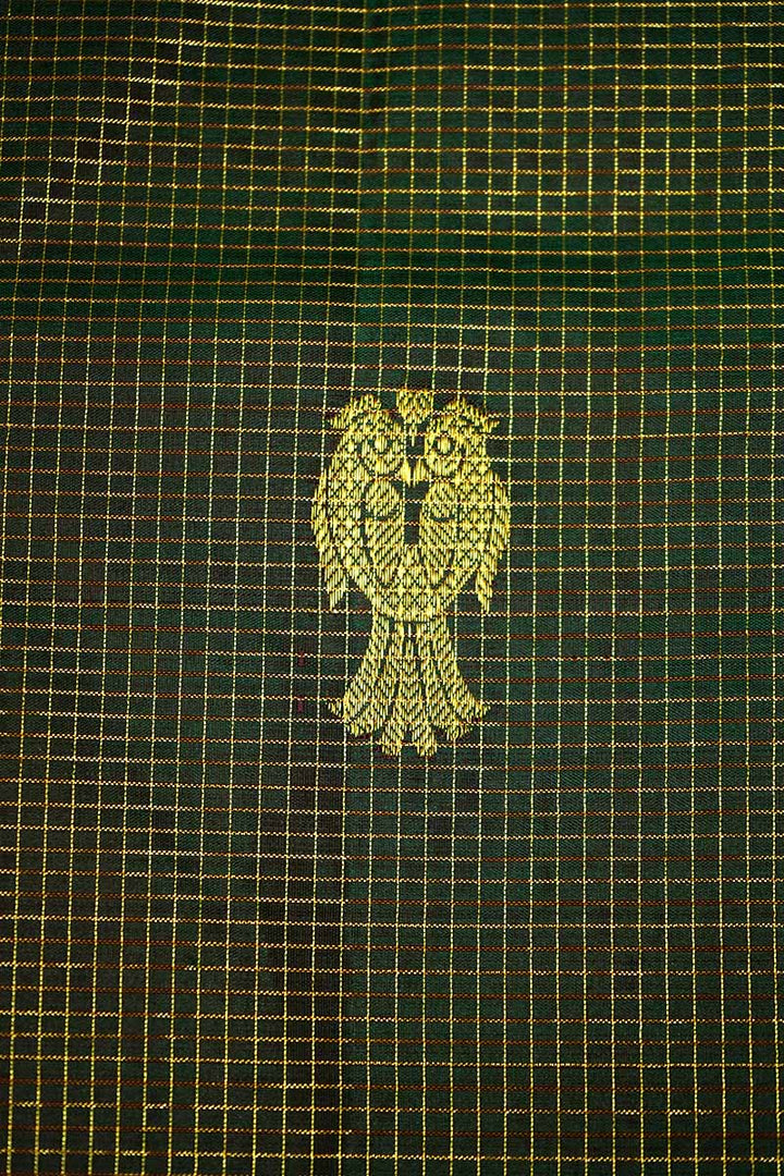 KANJI PATTU KATTAM SILK SAREE - Queens Jewel Emporium