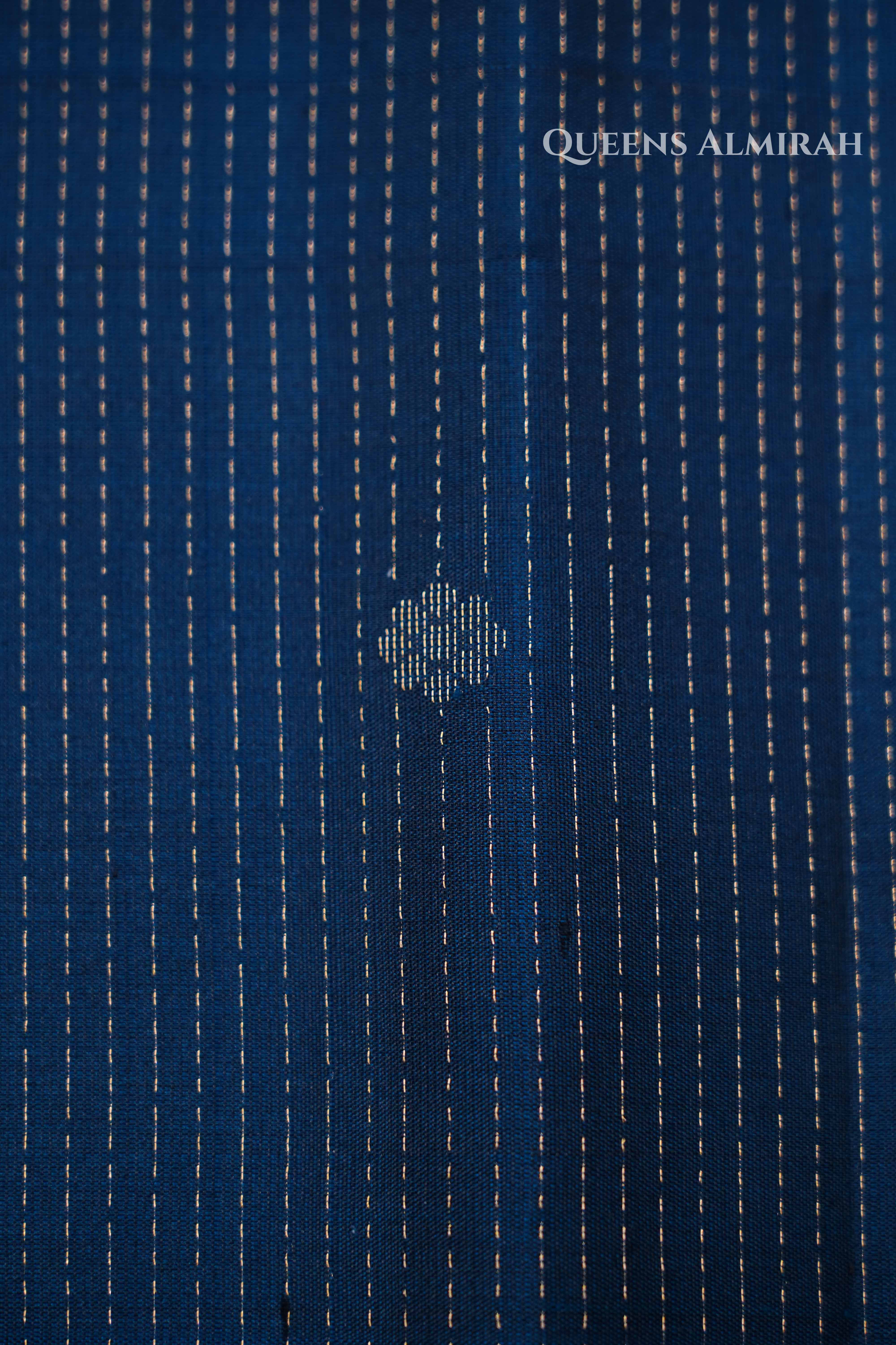 Steel Blue Vairaoosi Pure Soft Silk Saree