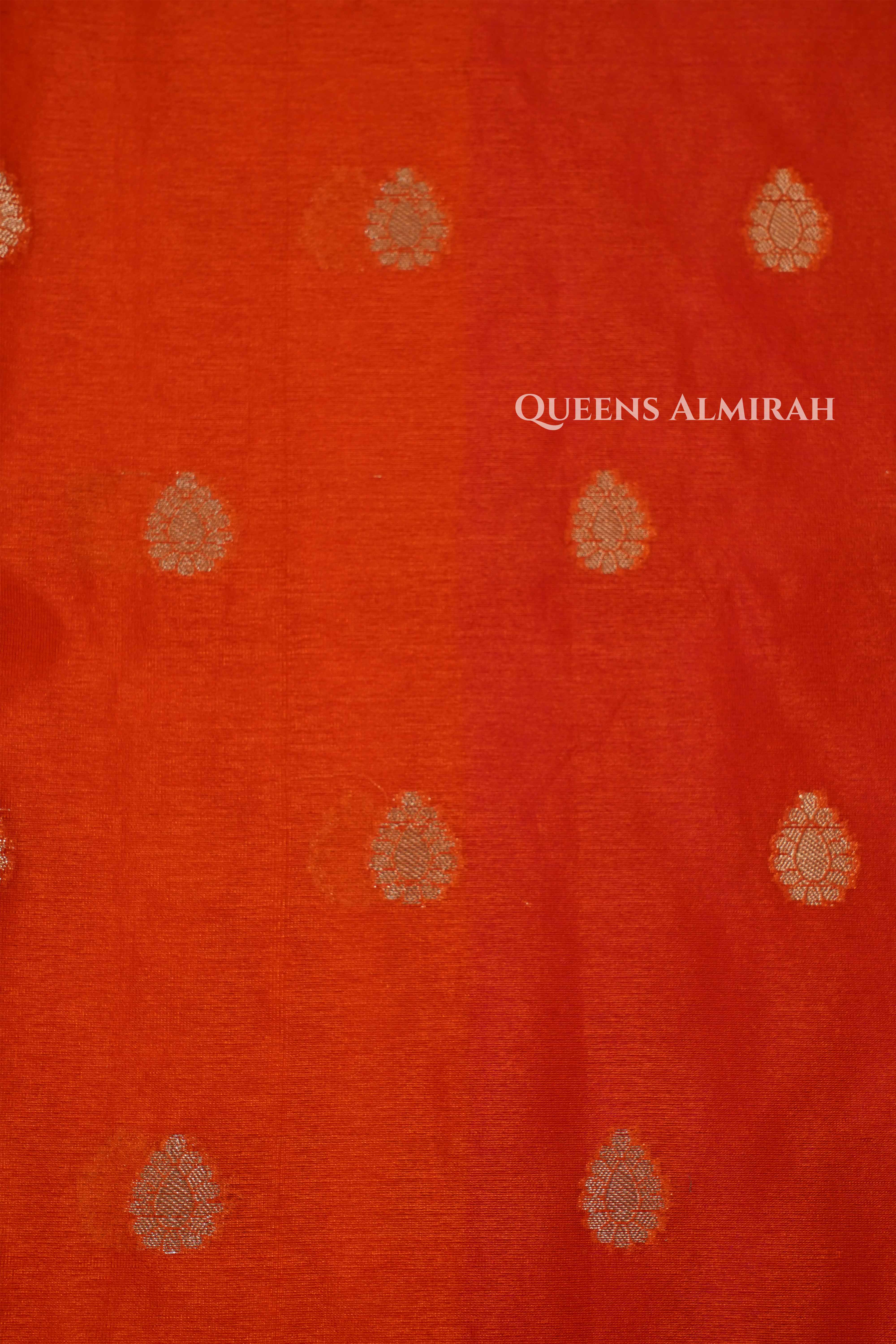 Dark Orange With Pink