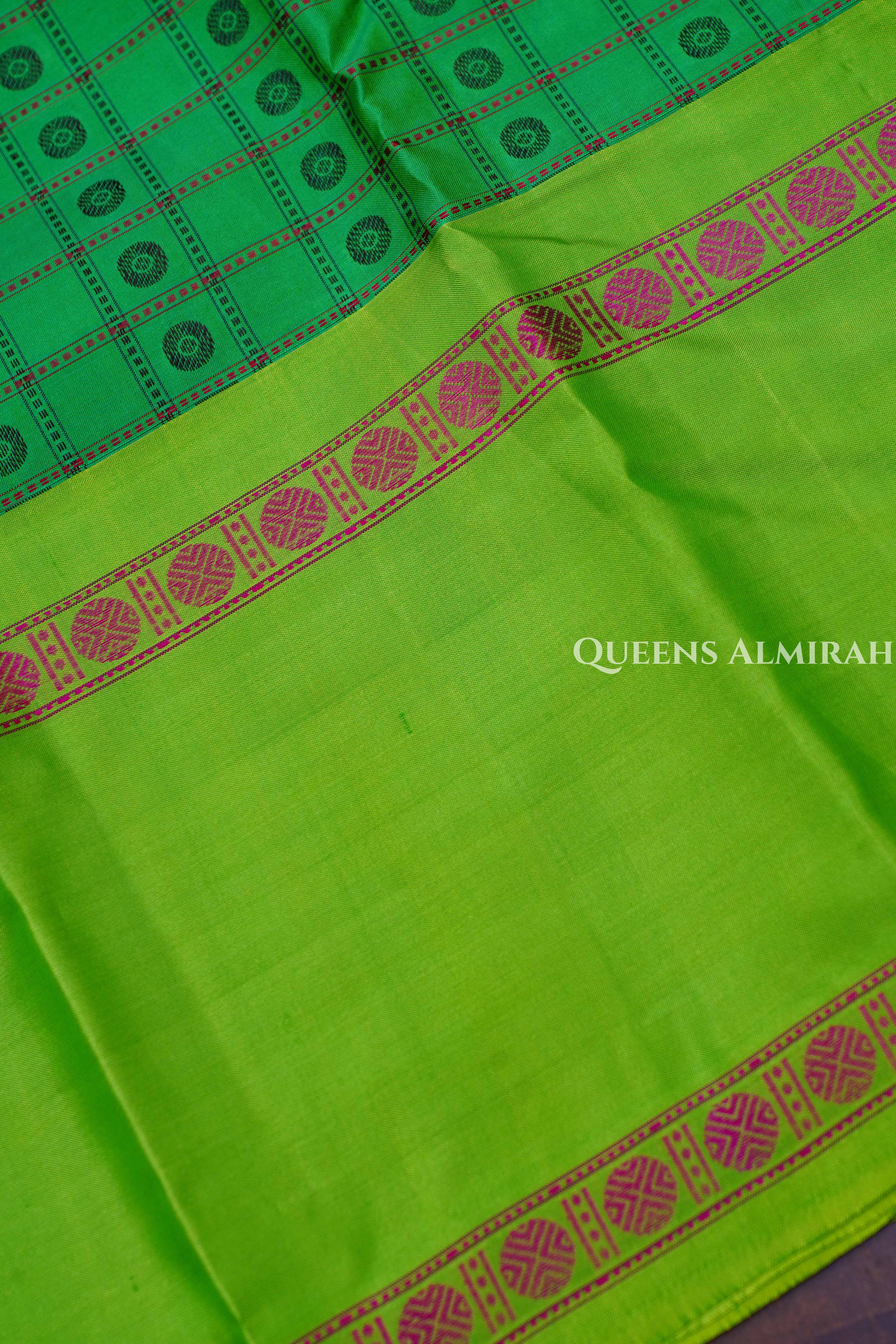 Green Pure Kanchivaram Silk Saree