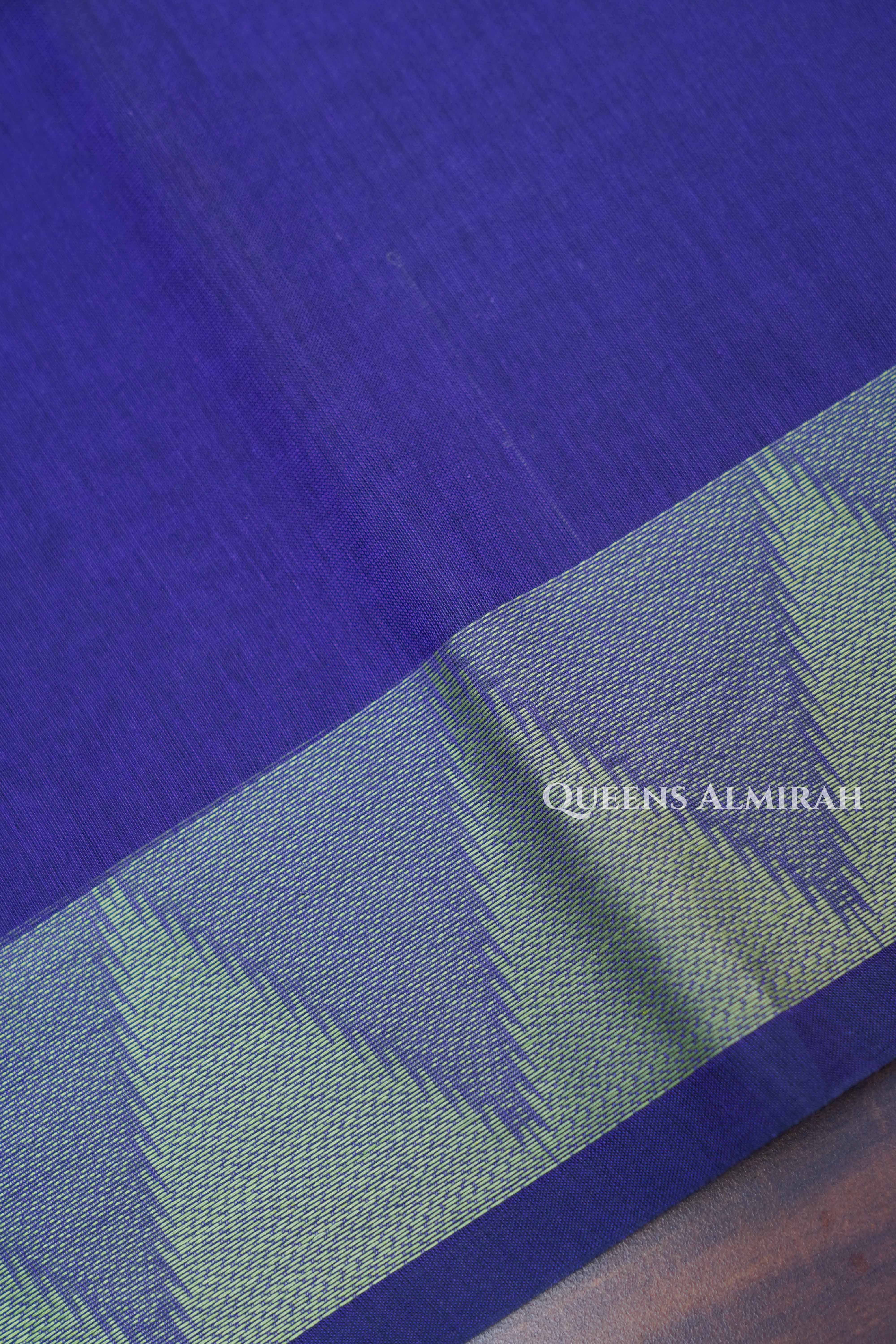 Purple Chettinad Cotton Saree