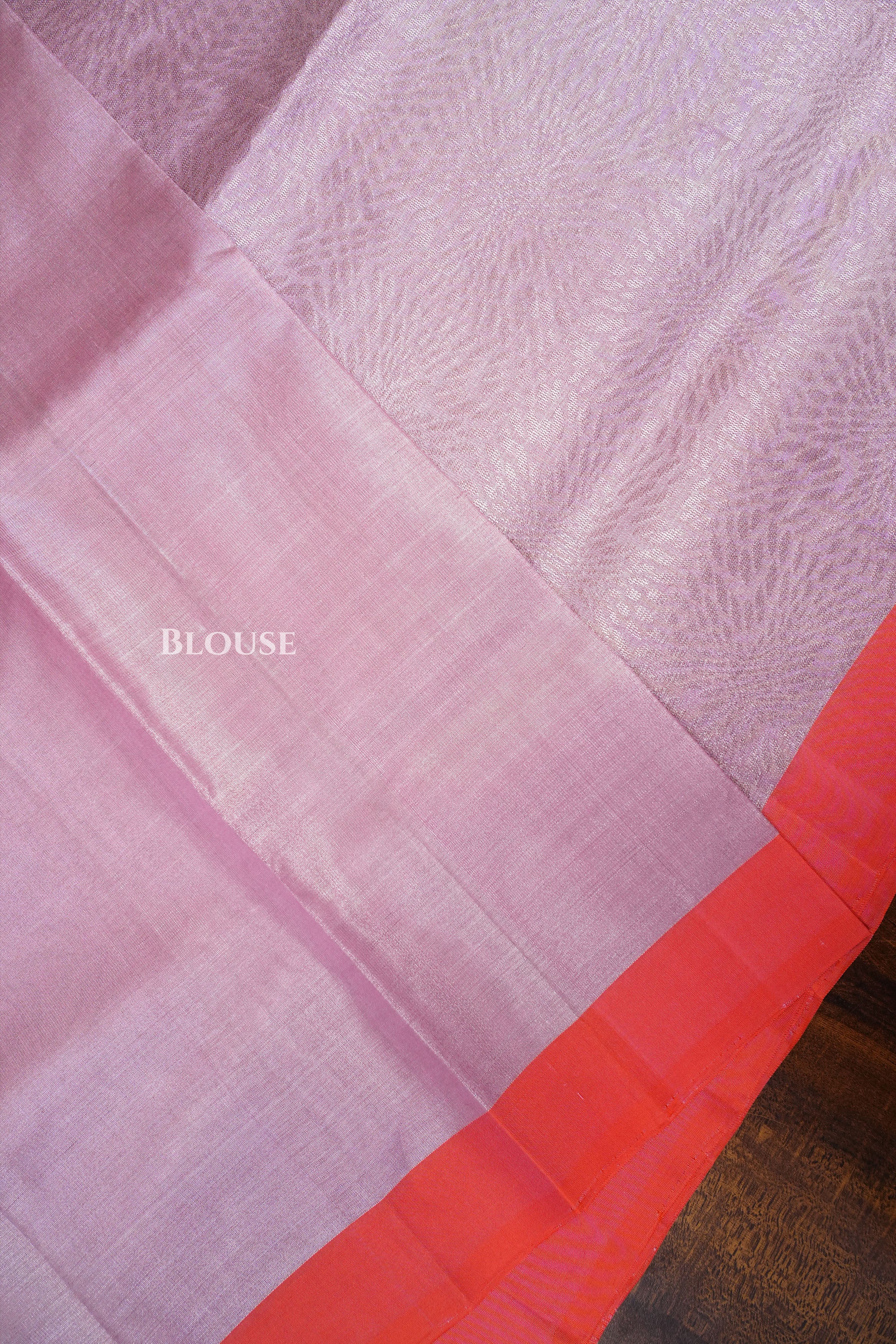 Orange Jamindharani Tissue Soft Silk Saree