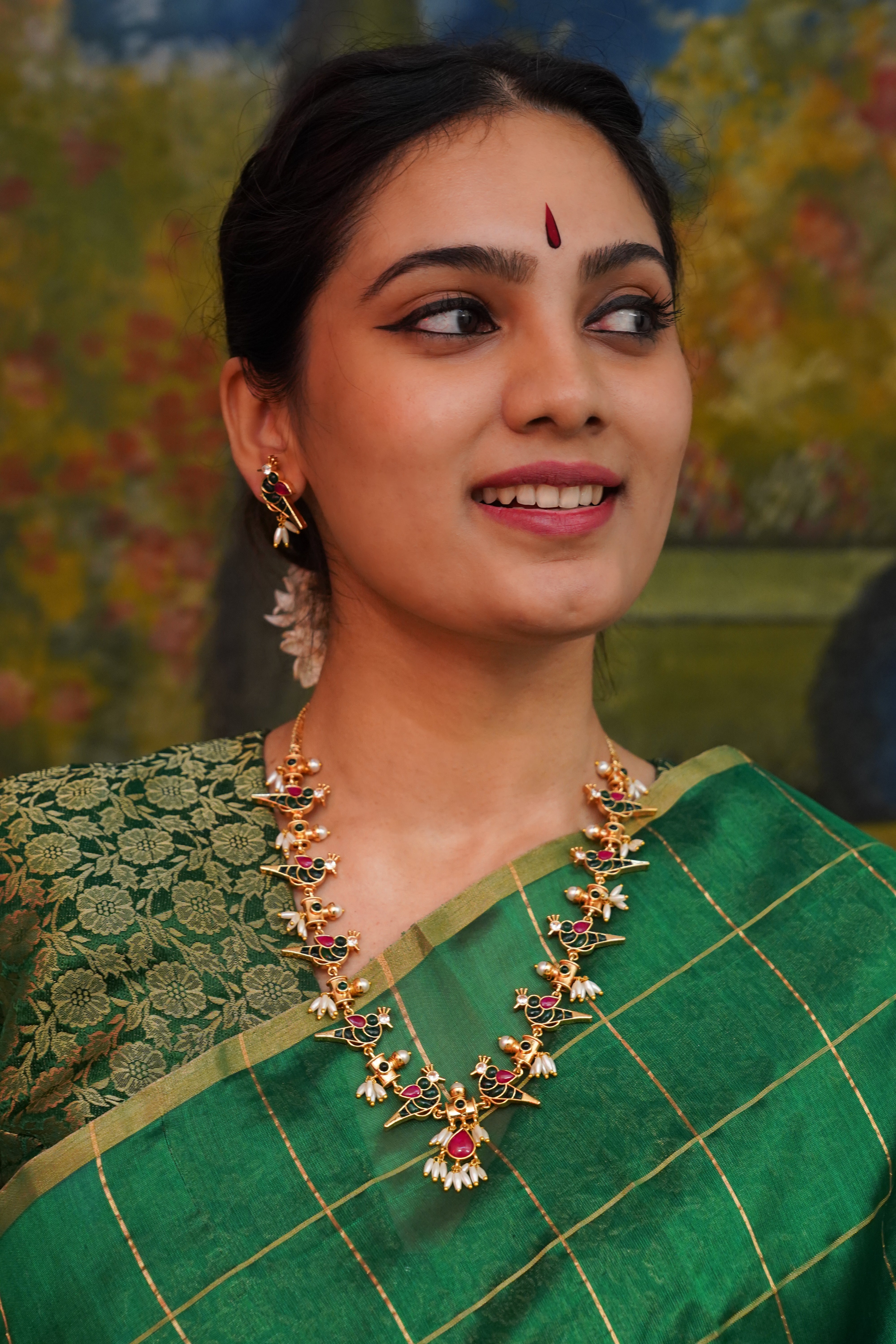 Lalitha parrot necklace - Fashion Jewellery India -
Premium Imitation Jewellery