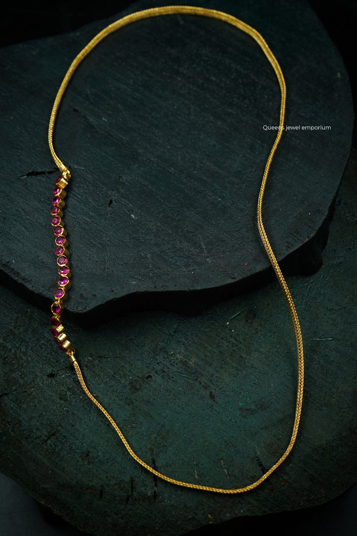 NANDIKA MOGAPPU CHAIN - Queens Jewel Emporium
