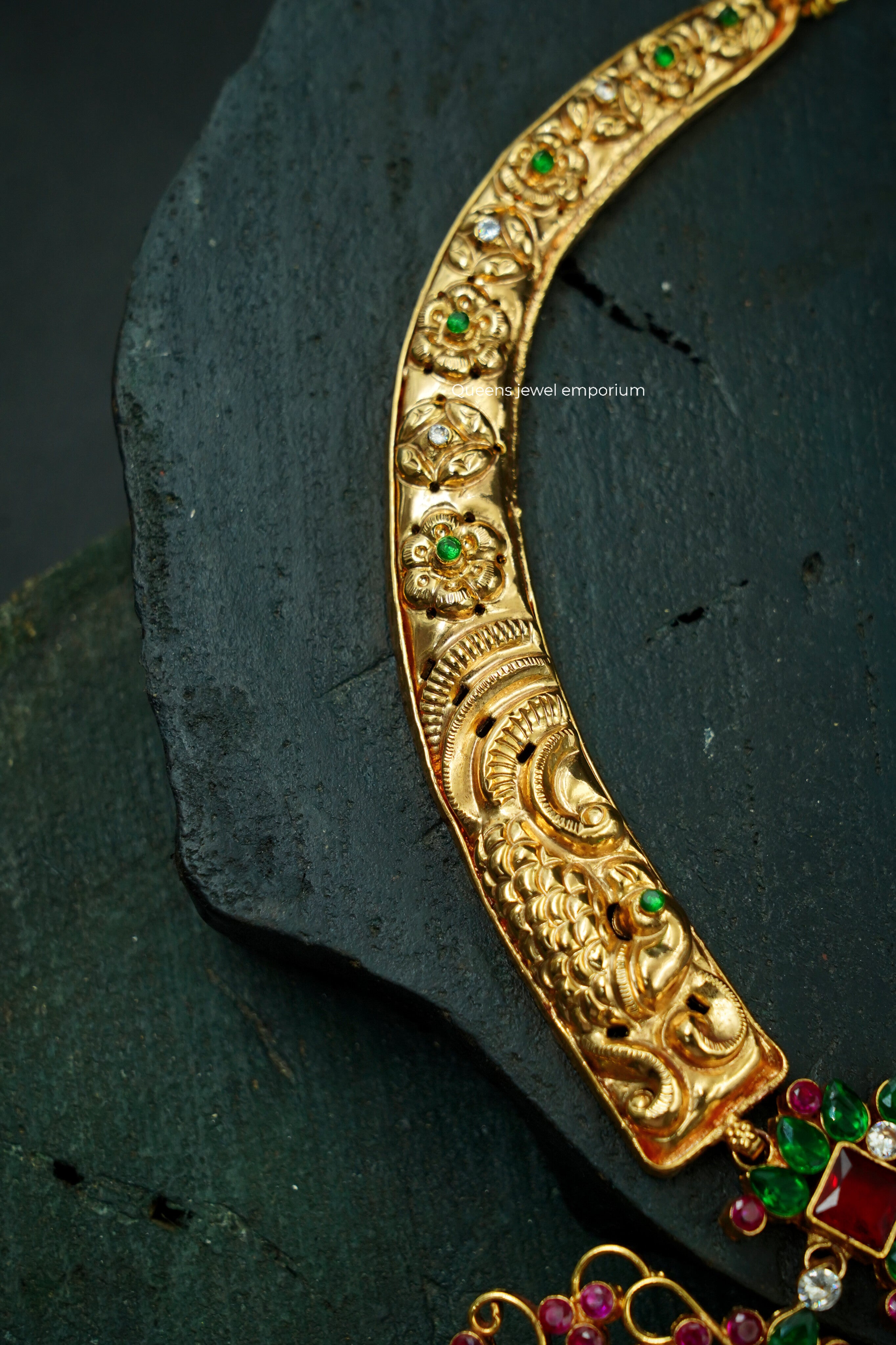 ARSHITHA HASLI NECKLACE - Queens Jewel Emporium