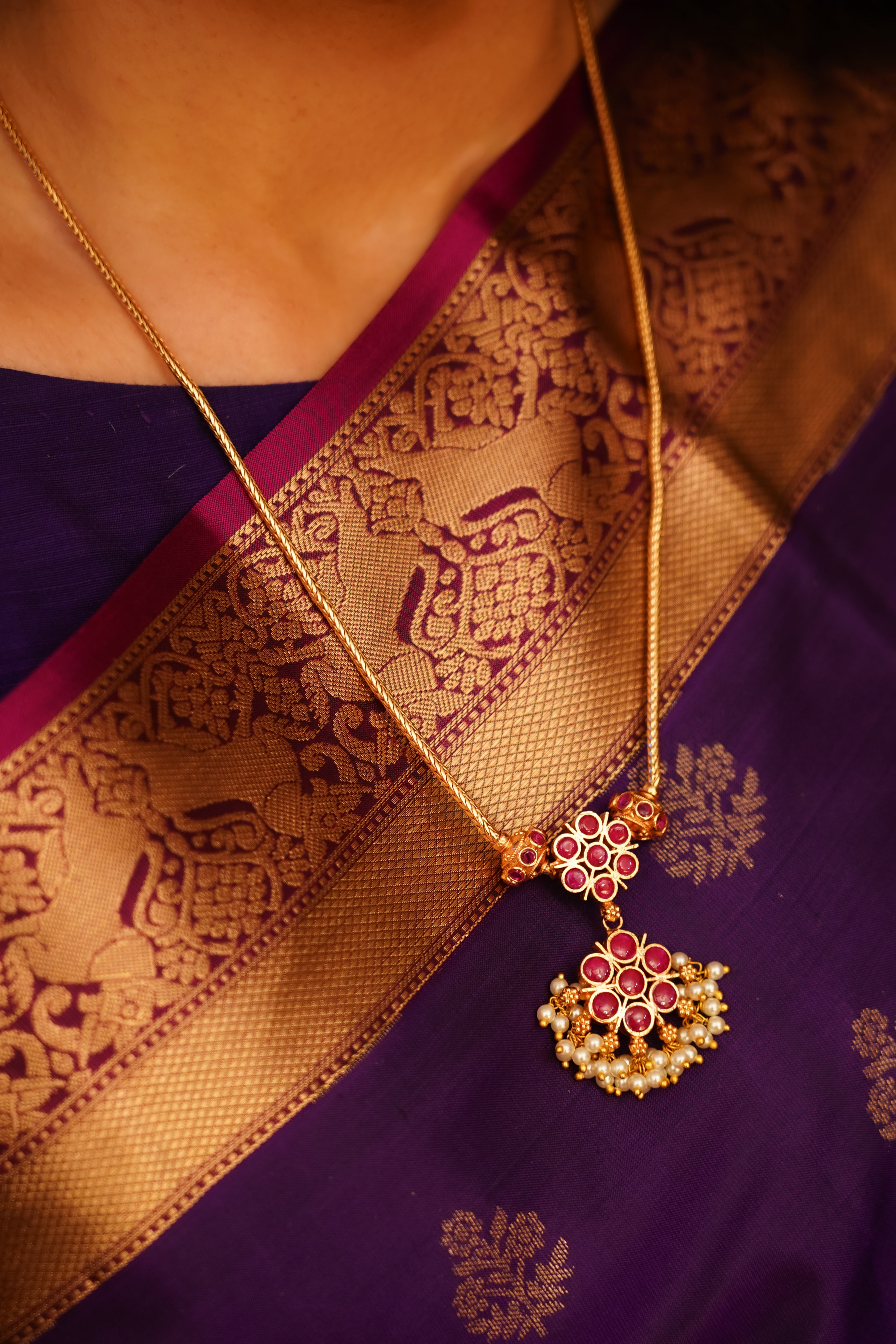 Bhavani Devi  Kemp Necklace