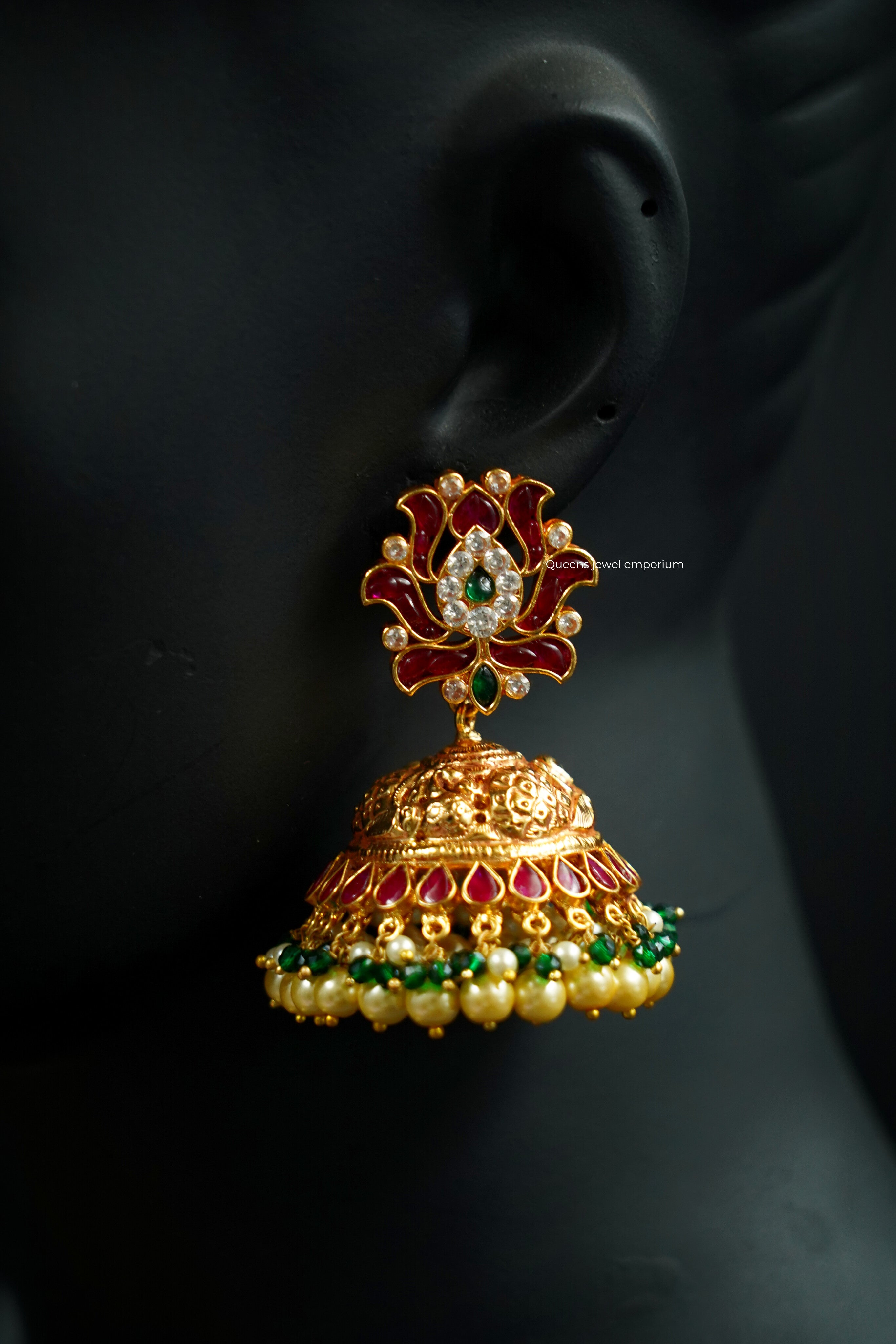 Lotus Nagas Jhumka
