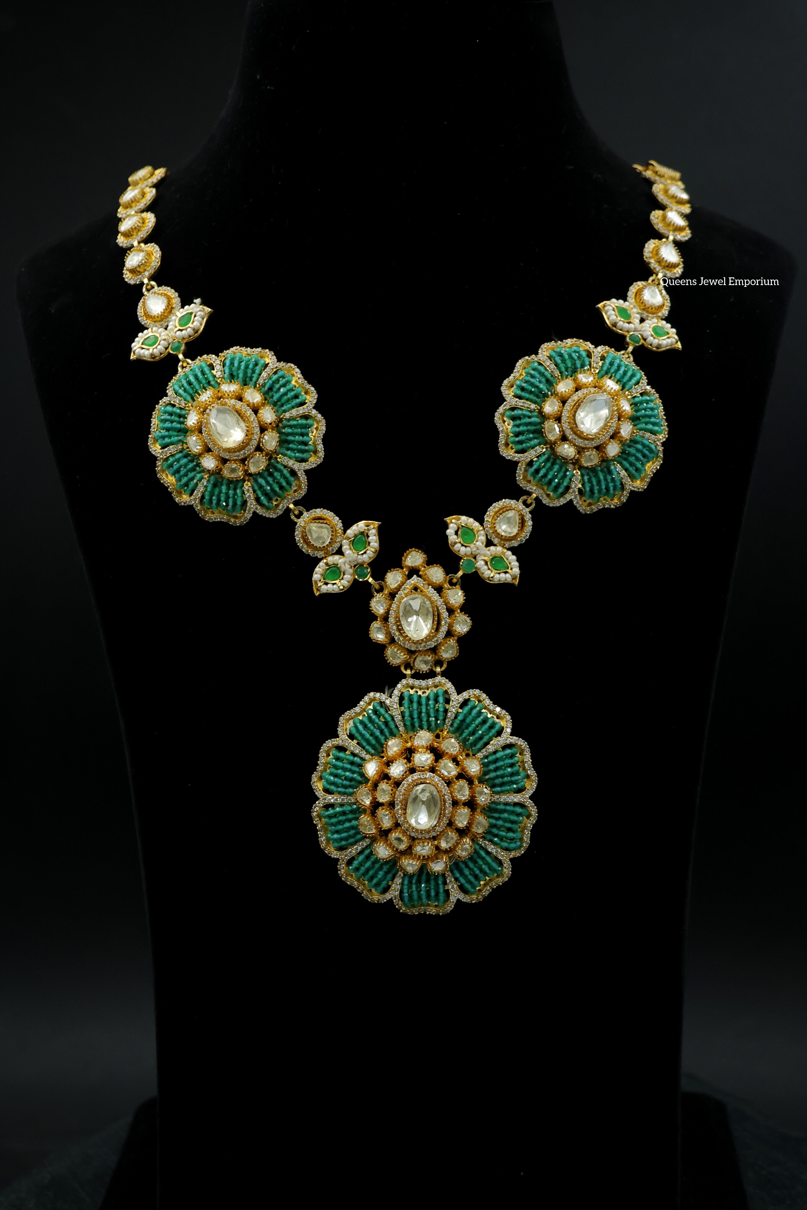 Indumati emerald Shade Haram