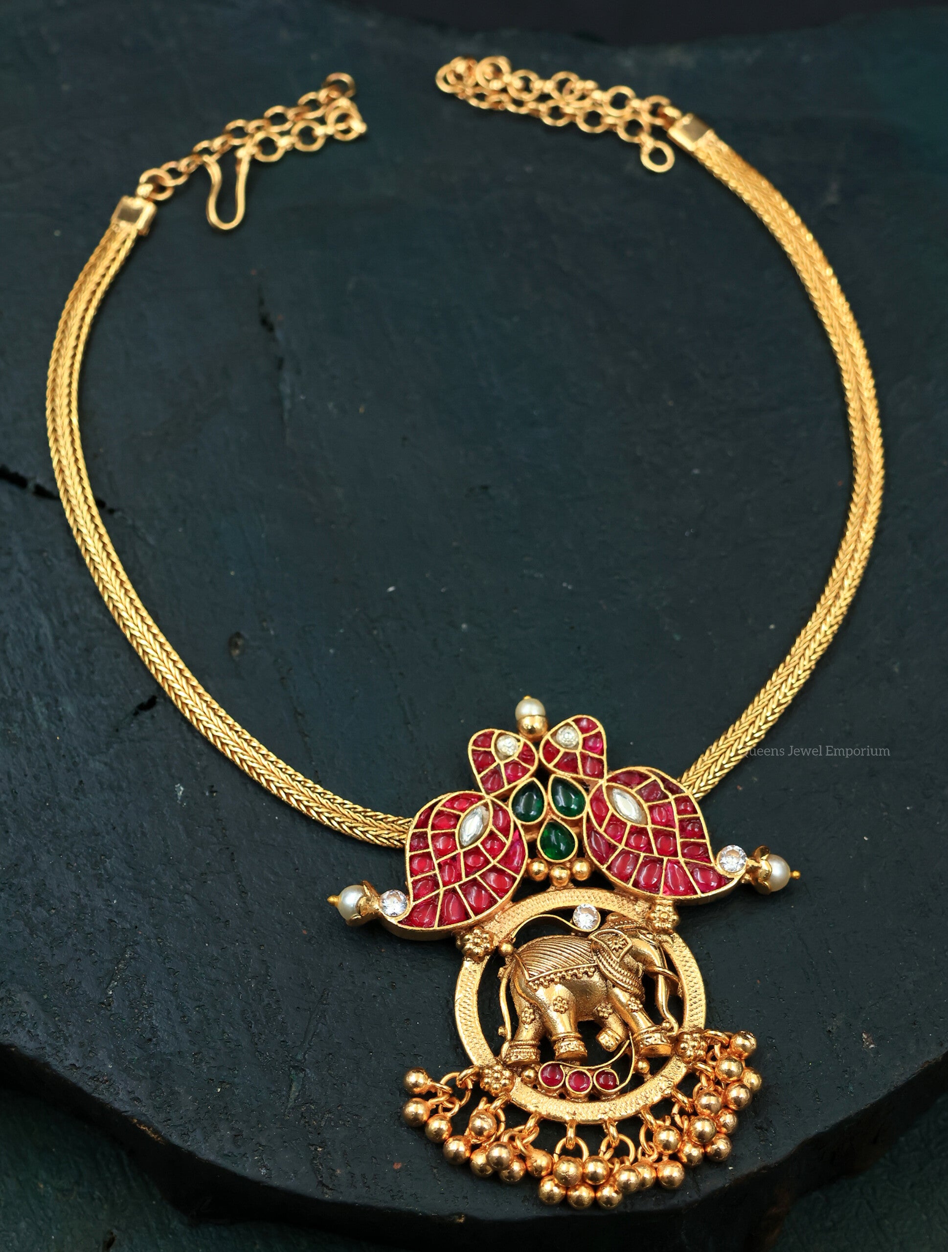 Gajamukhi Necklace