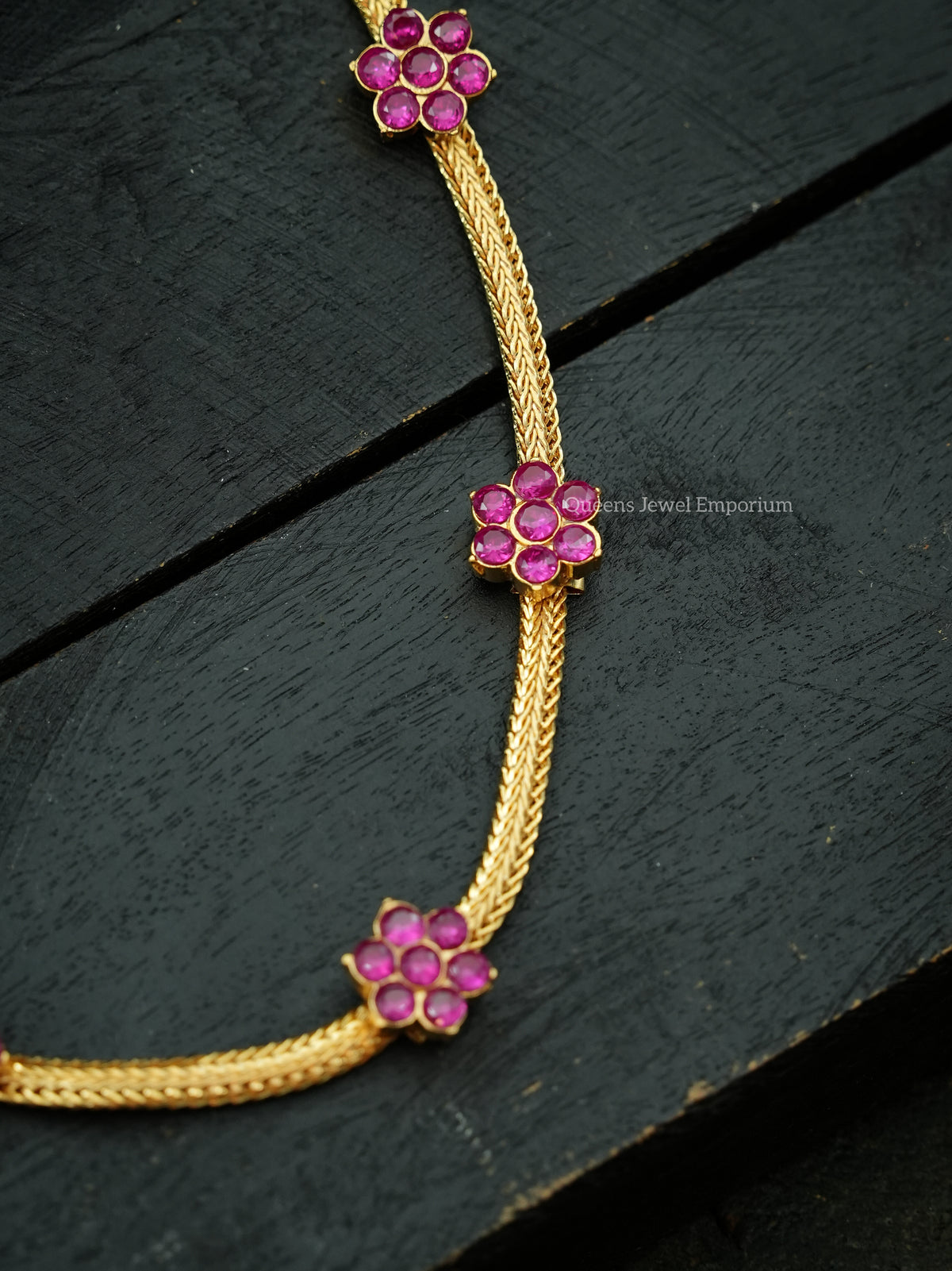 Devika Necklace - Balaji Pink