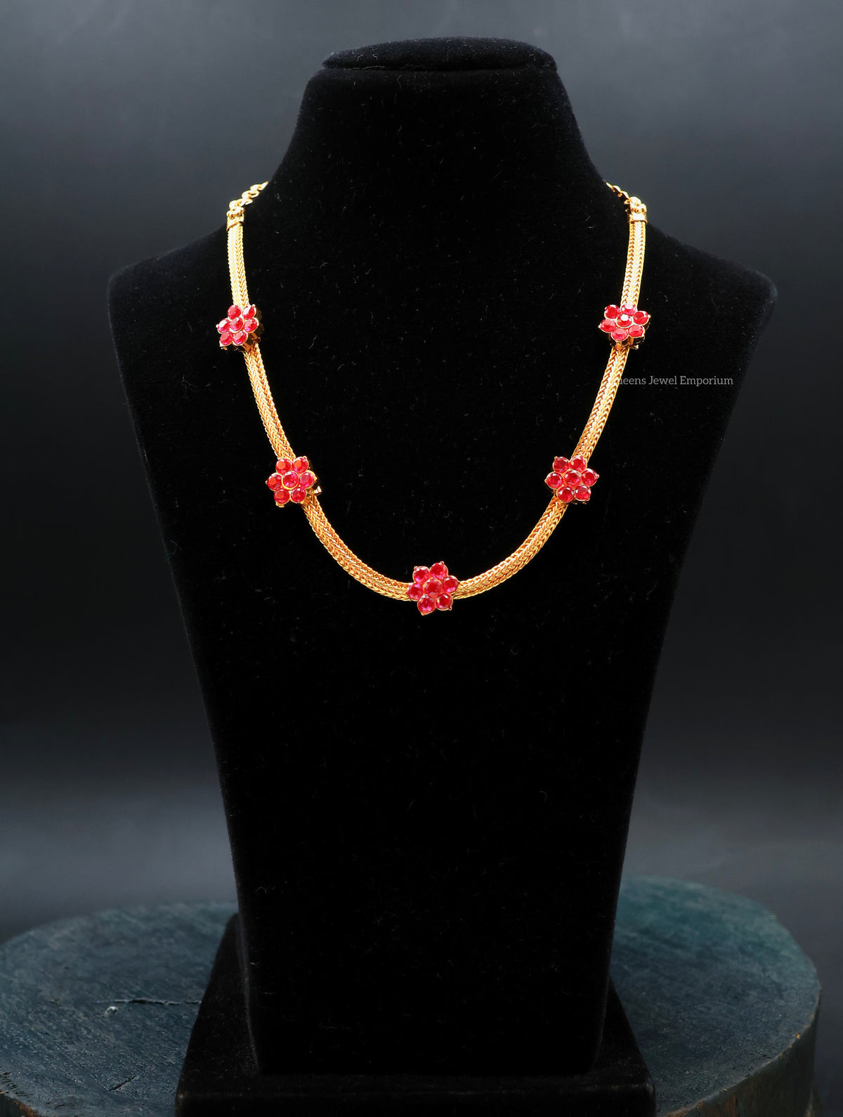 Devika Necklace - Balaji Pink