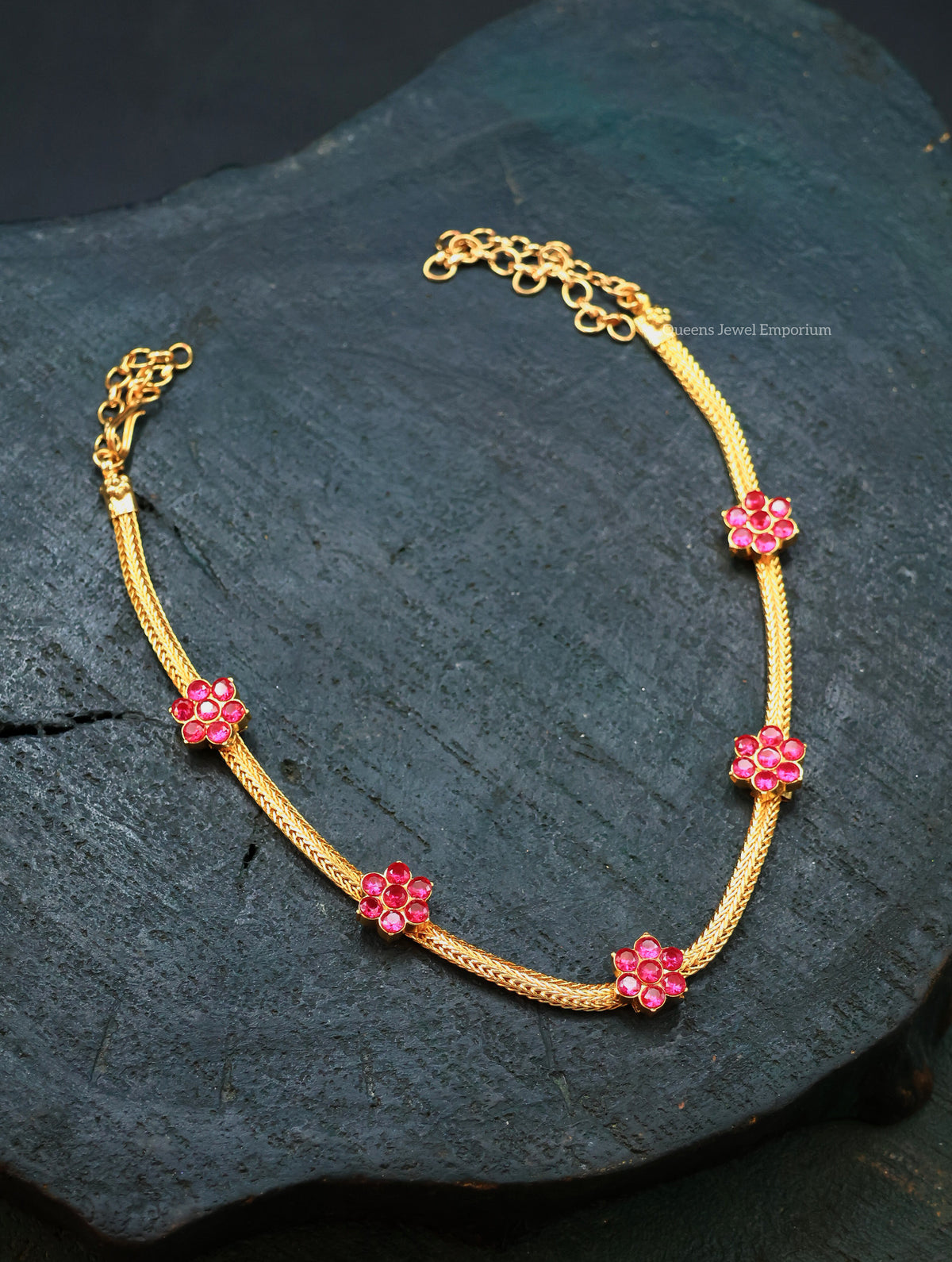 Devika Necklace - Balaji Pink