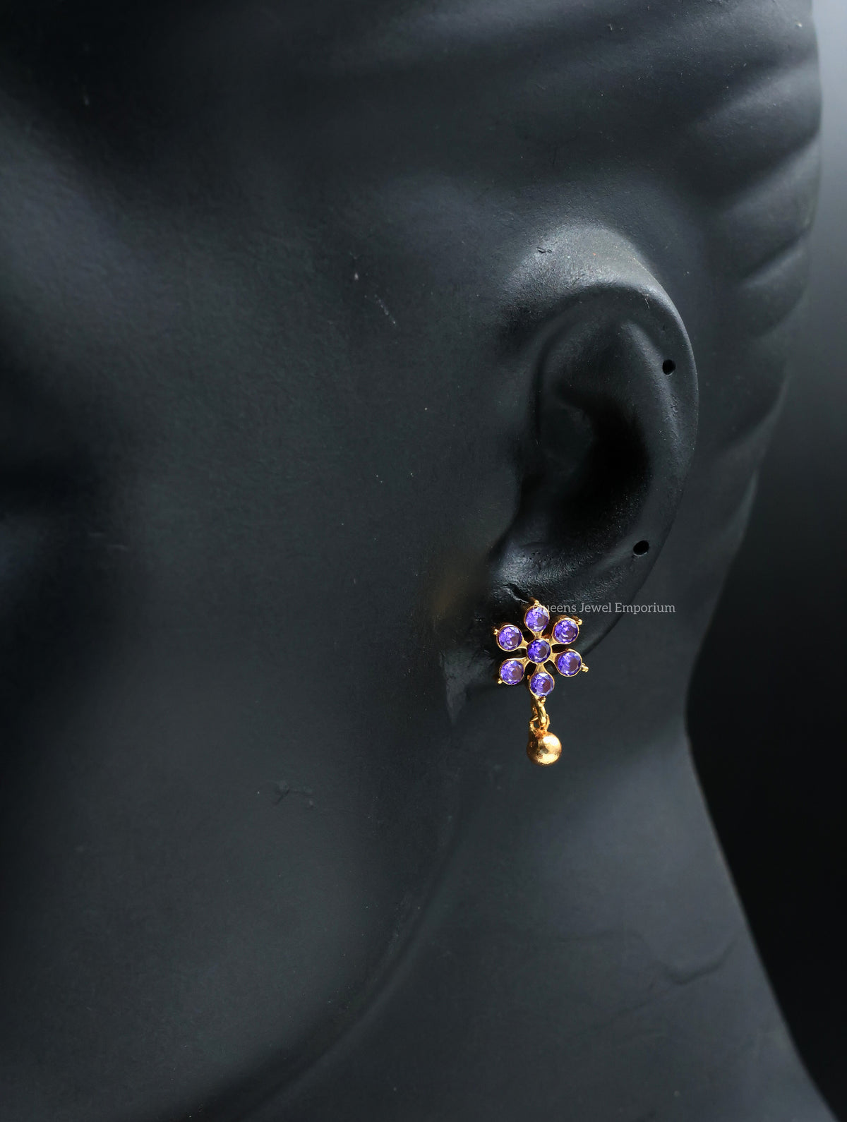 Thenmozhi Necklace - Purple