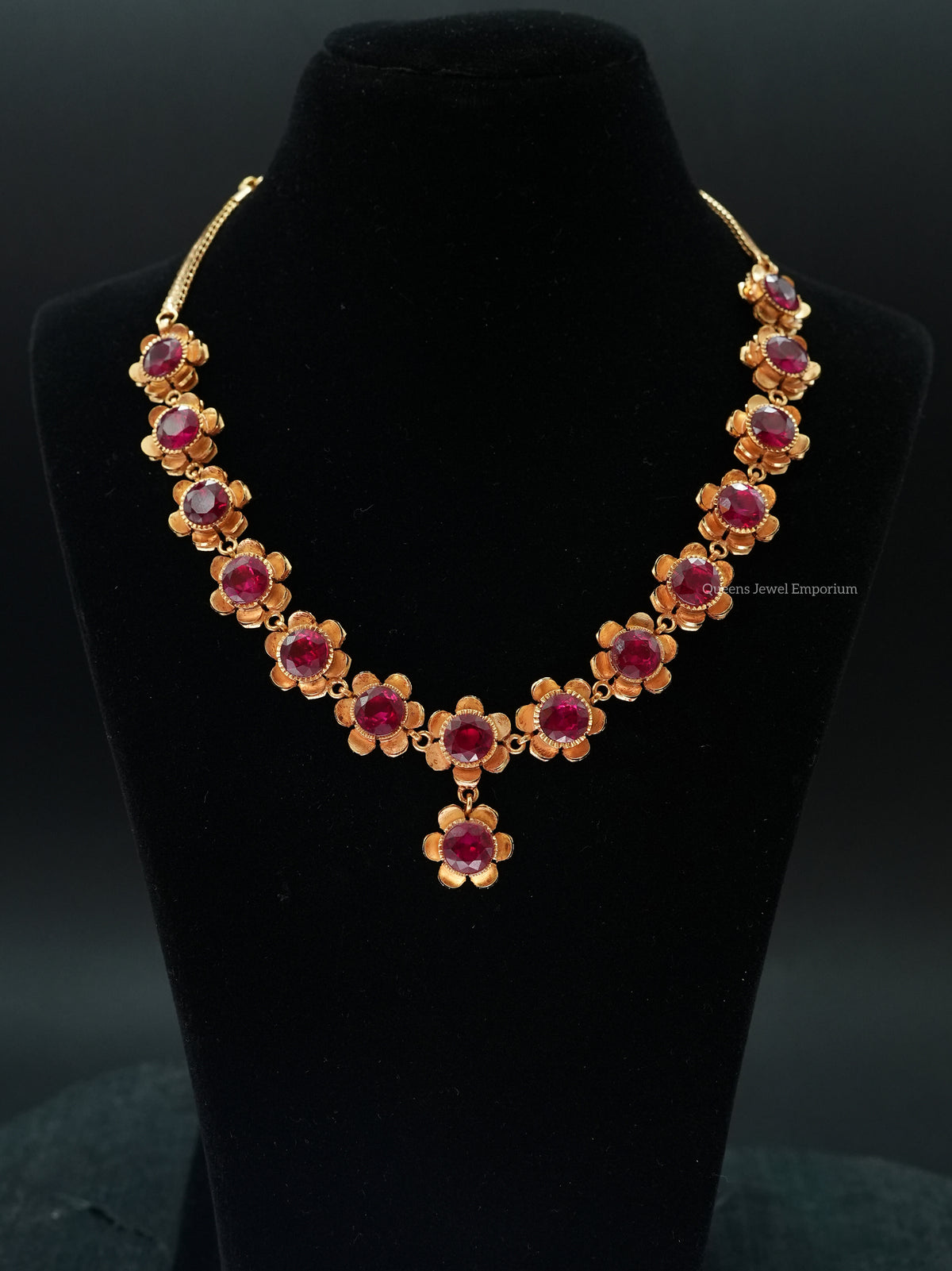 Poongothai Necklace - Balaji Pink