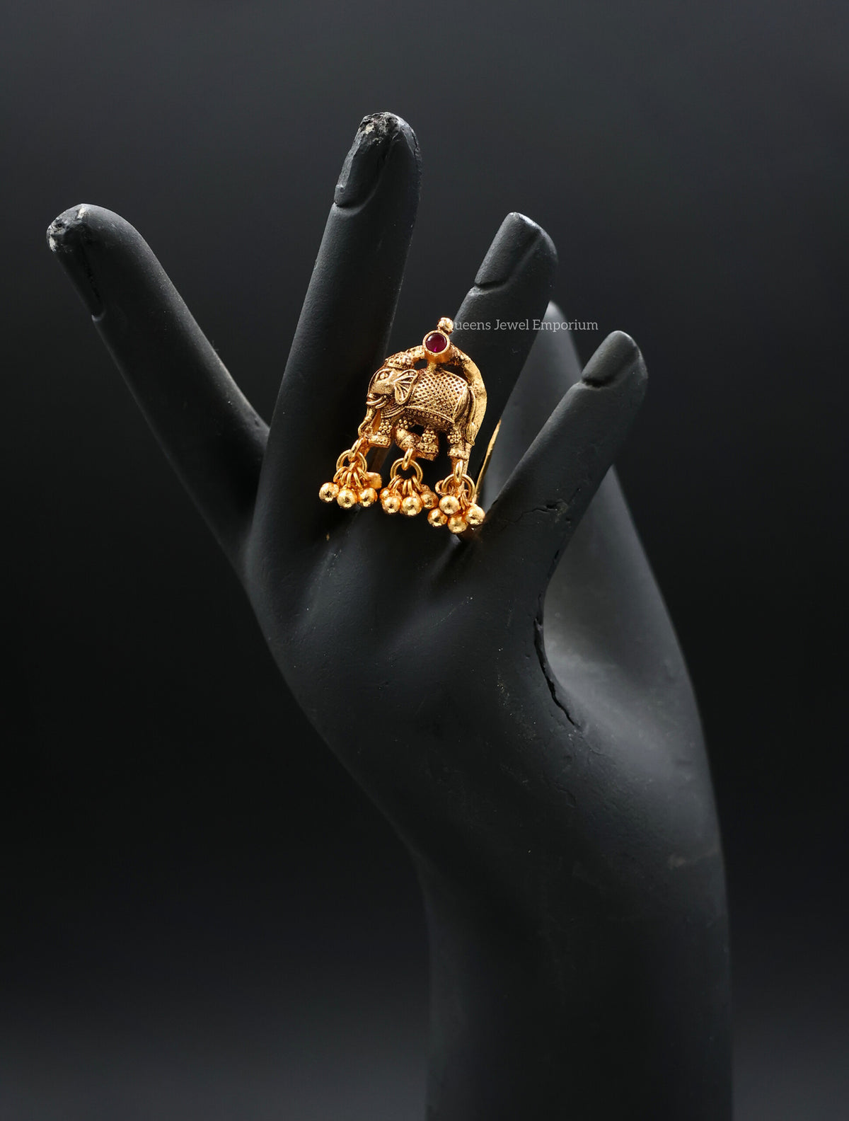 Gajendra Finger Ring