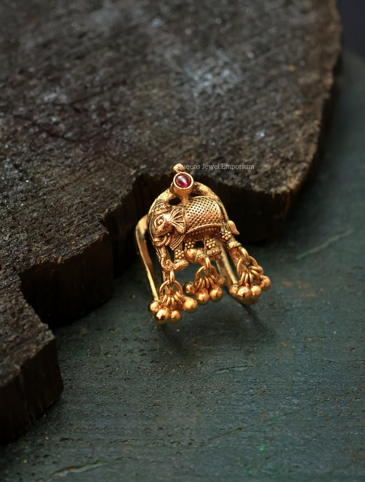 Gajendra Finger Ring