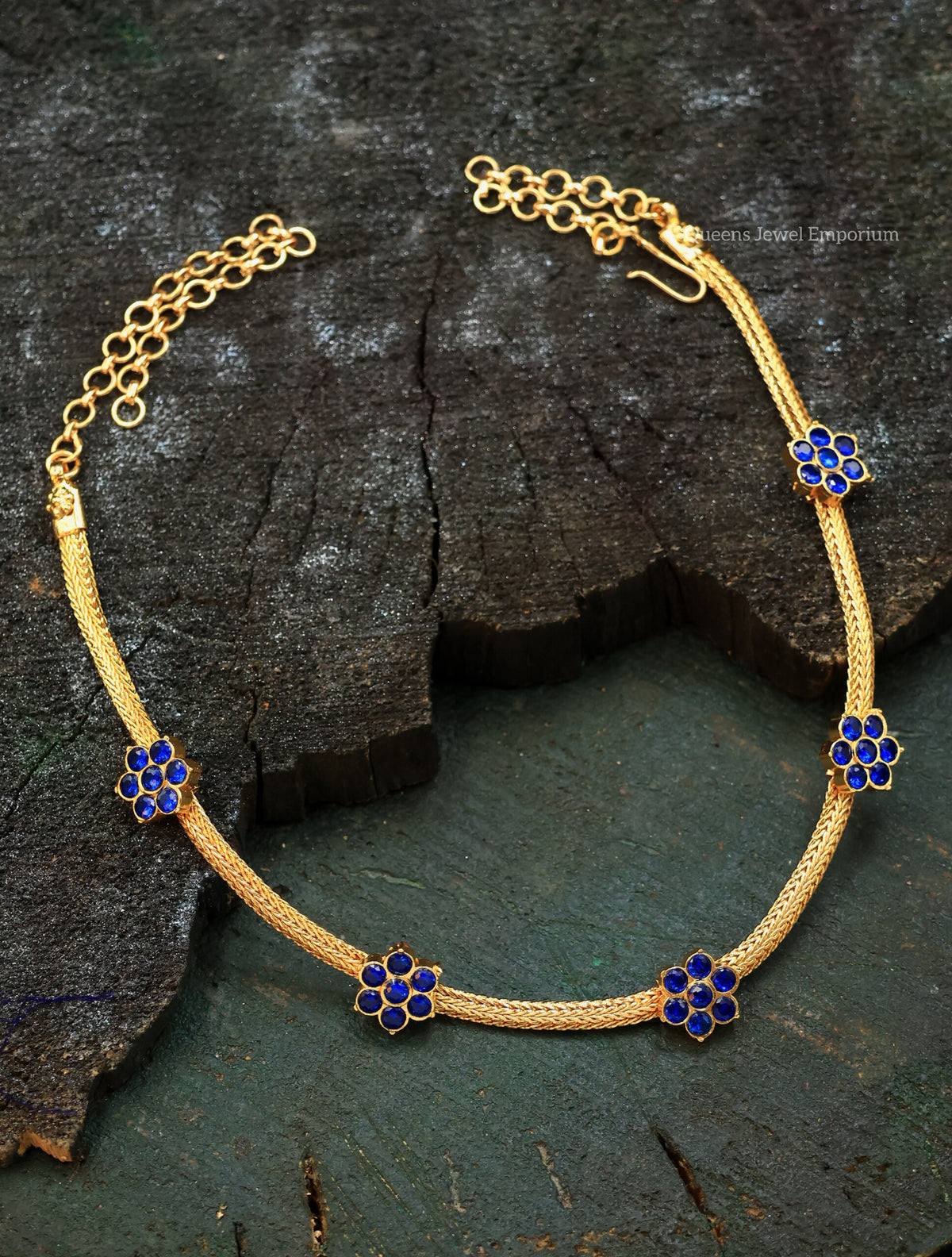 Devika Necklace - Blue