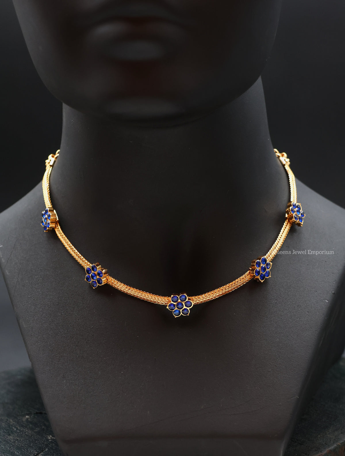 Devika Necklace - Blue