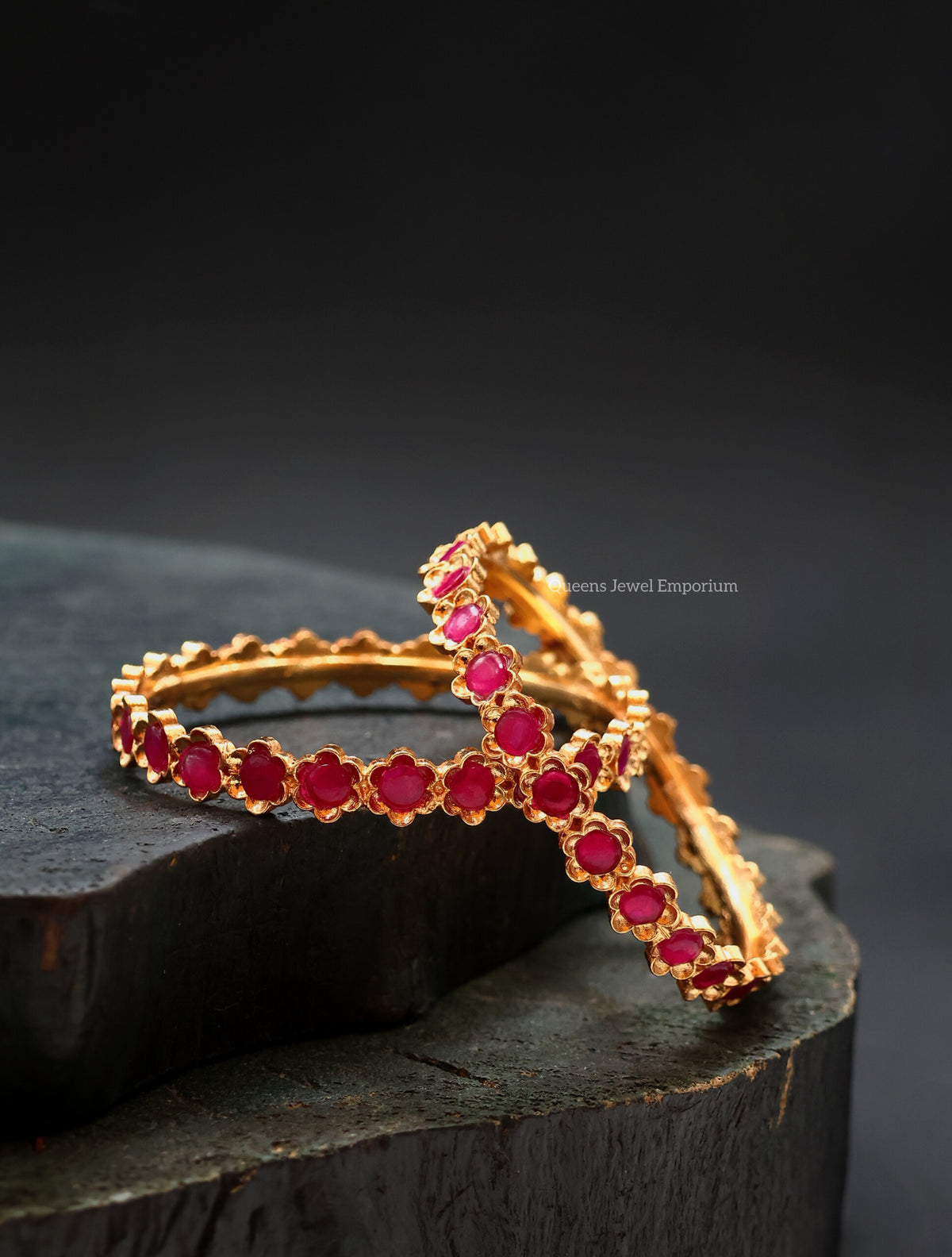 Banumathi Bangle Mini - Red