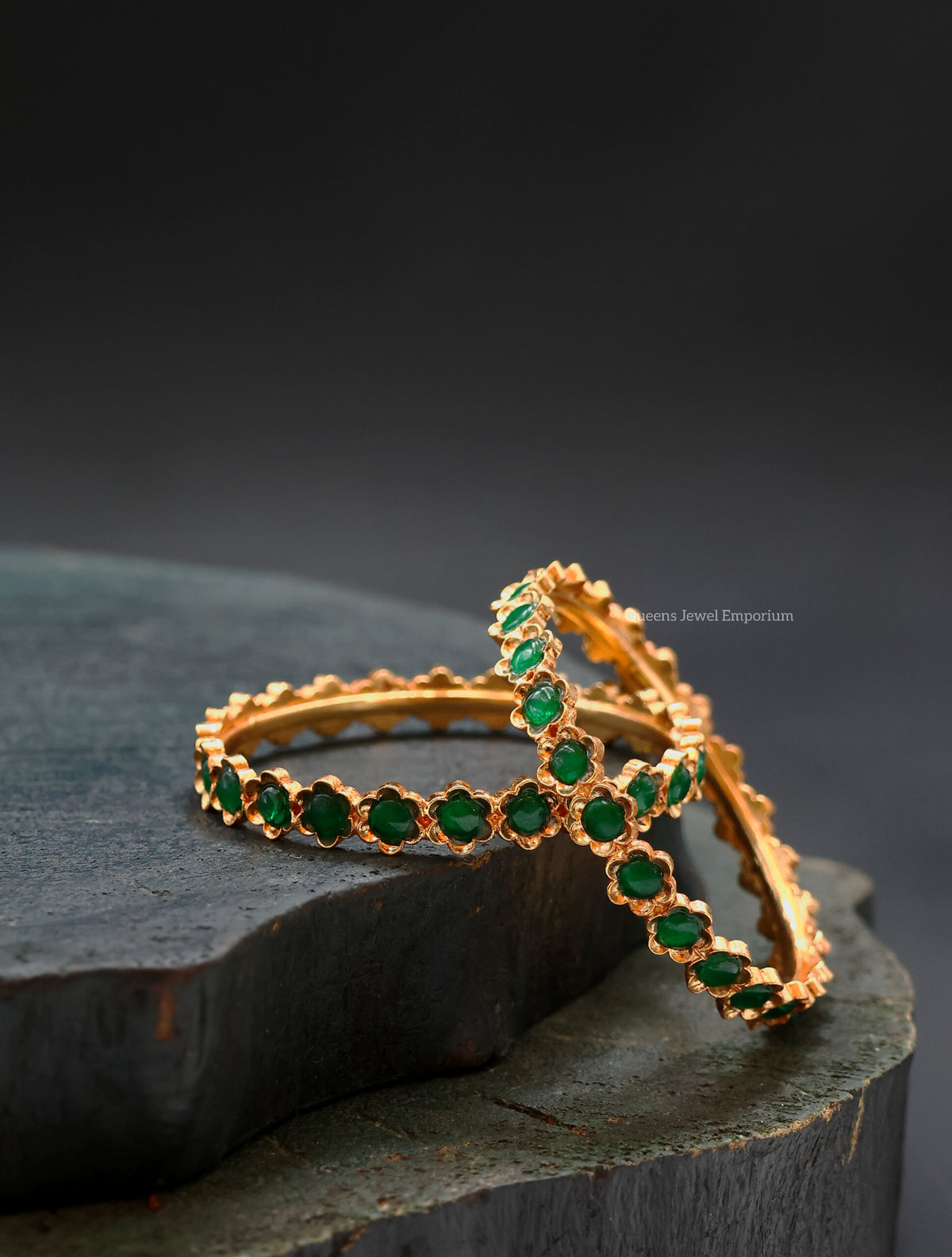 Banumathi Bangle Mini - Green