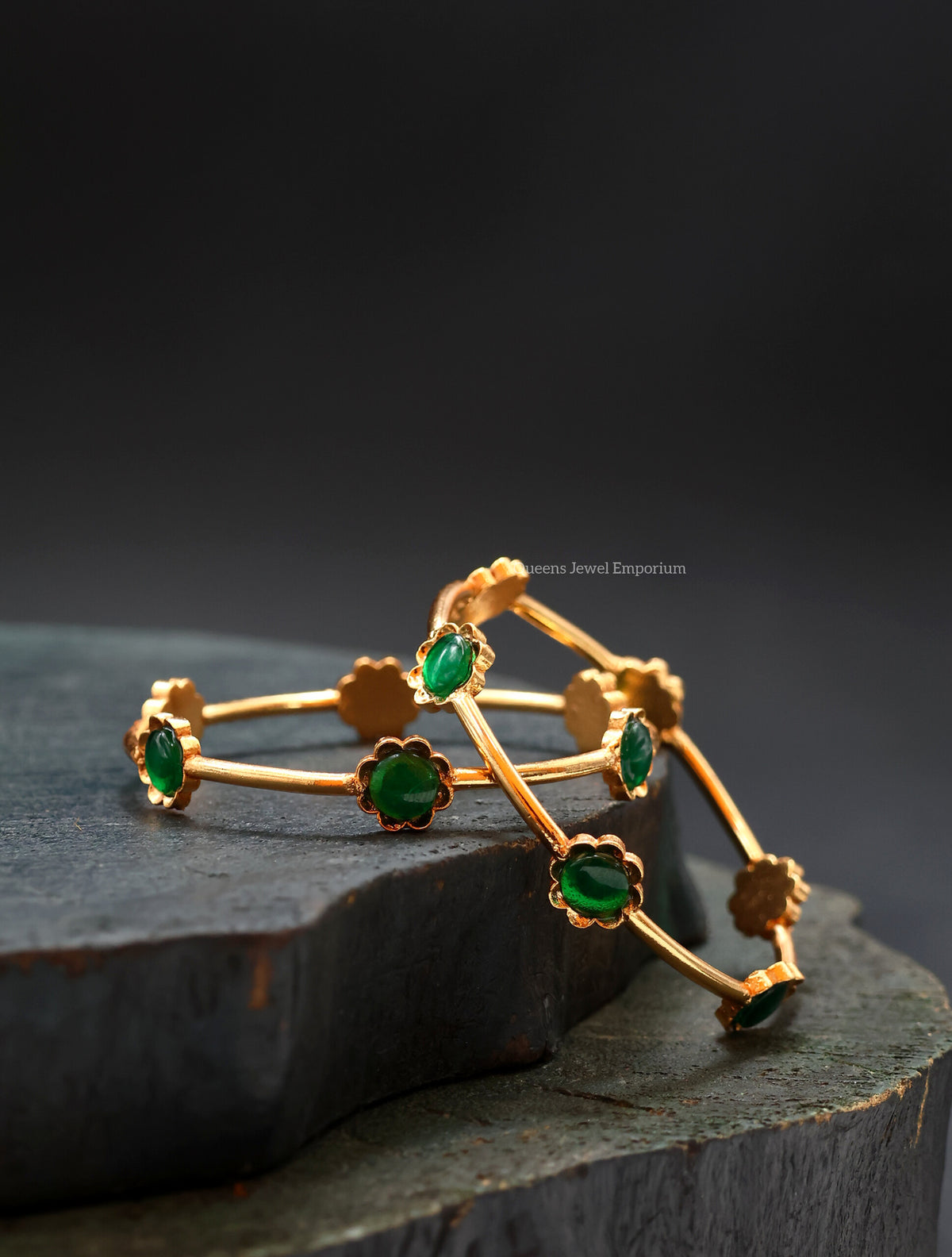Madhumitha Bangles - Green