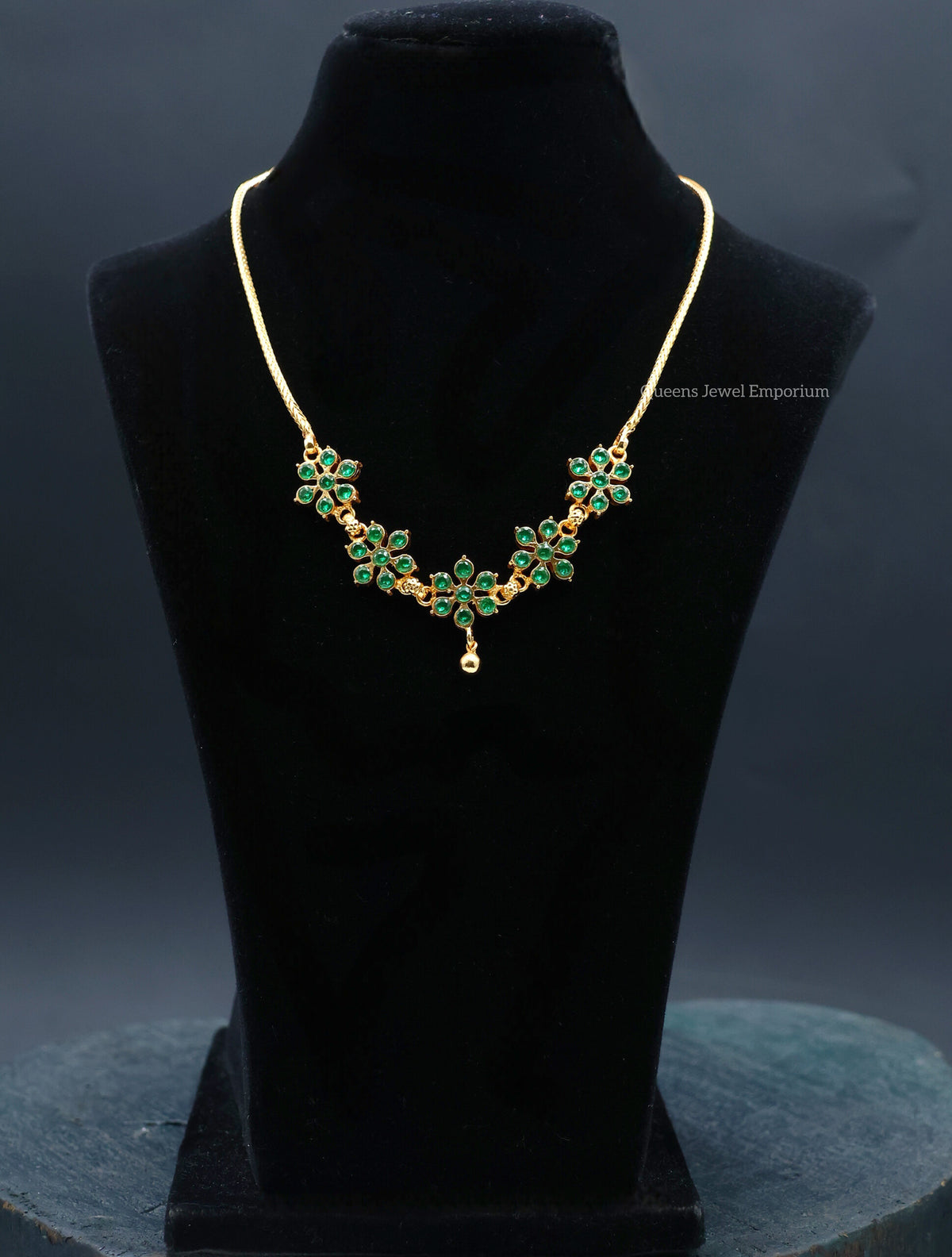 Thenmozhi Necklace - Green