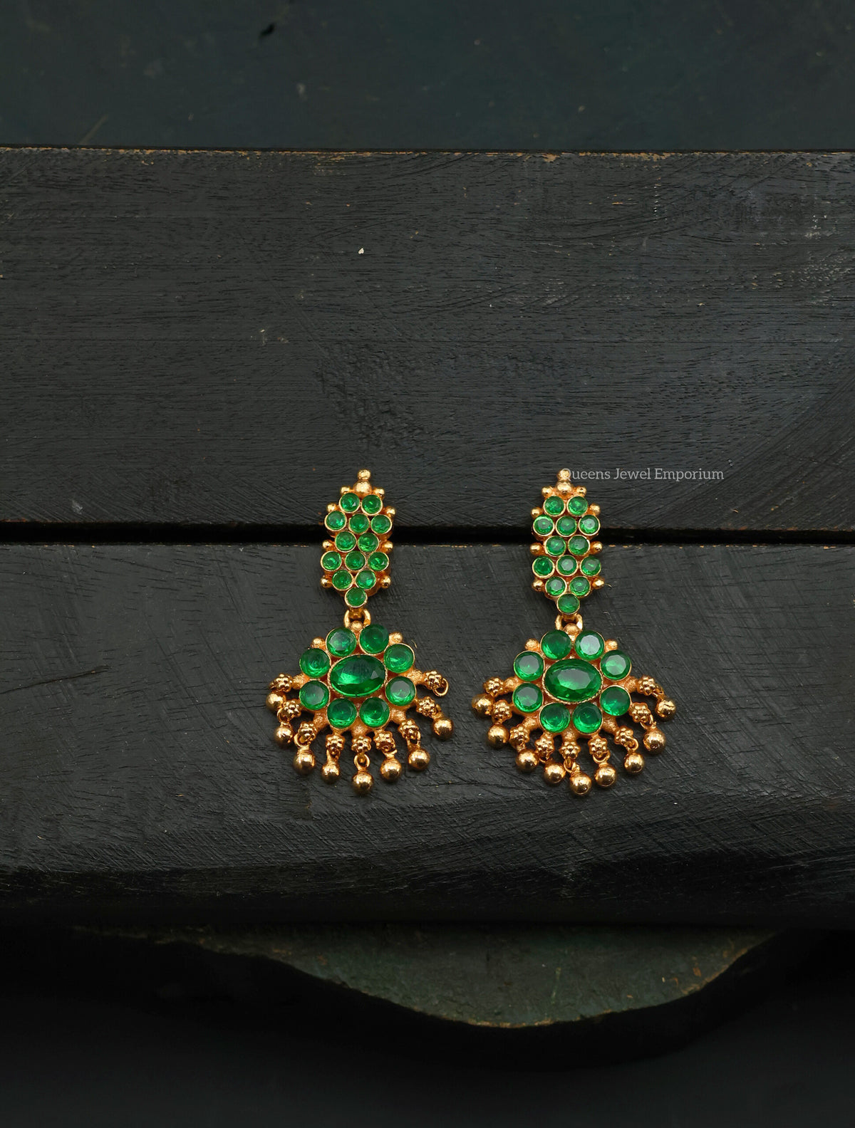 Amassa Pathakam Earring - Green
