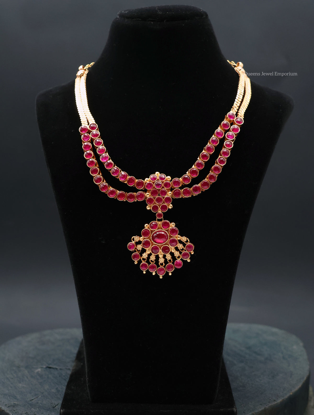 Rangoon Short Adigai - Red