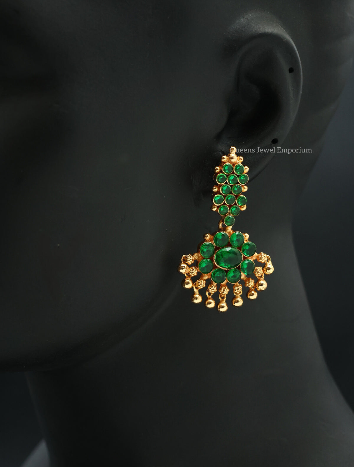 Amassa Pathakam Earring - Green