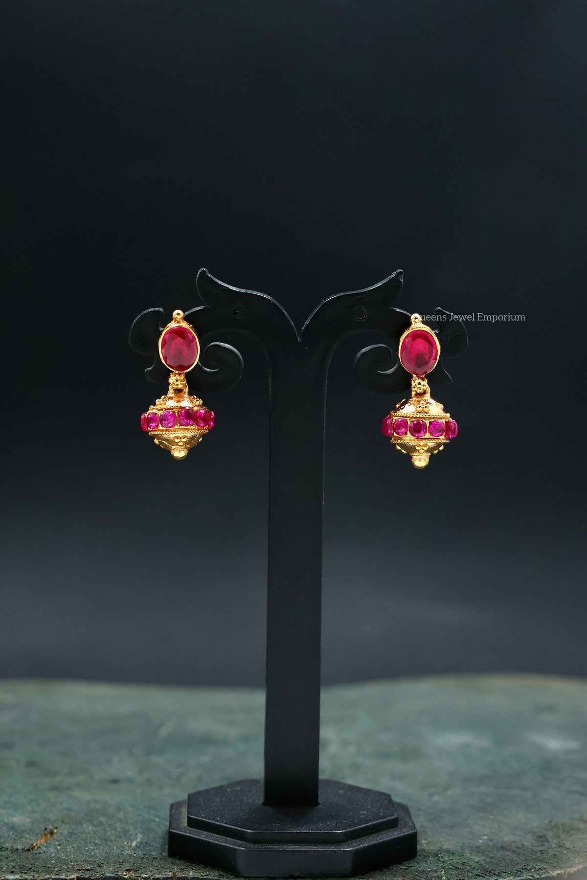 Shivangi Minimal Earrings - Balaji Pink