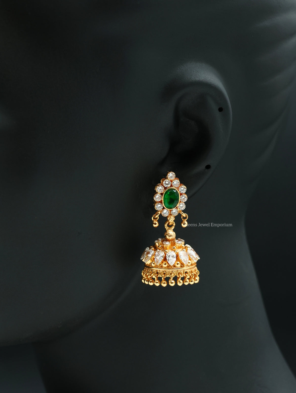 Vennila Zircon Jhumka - Mini
