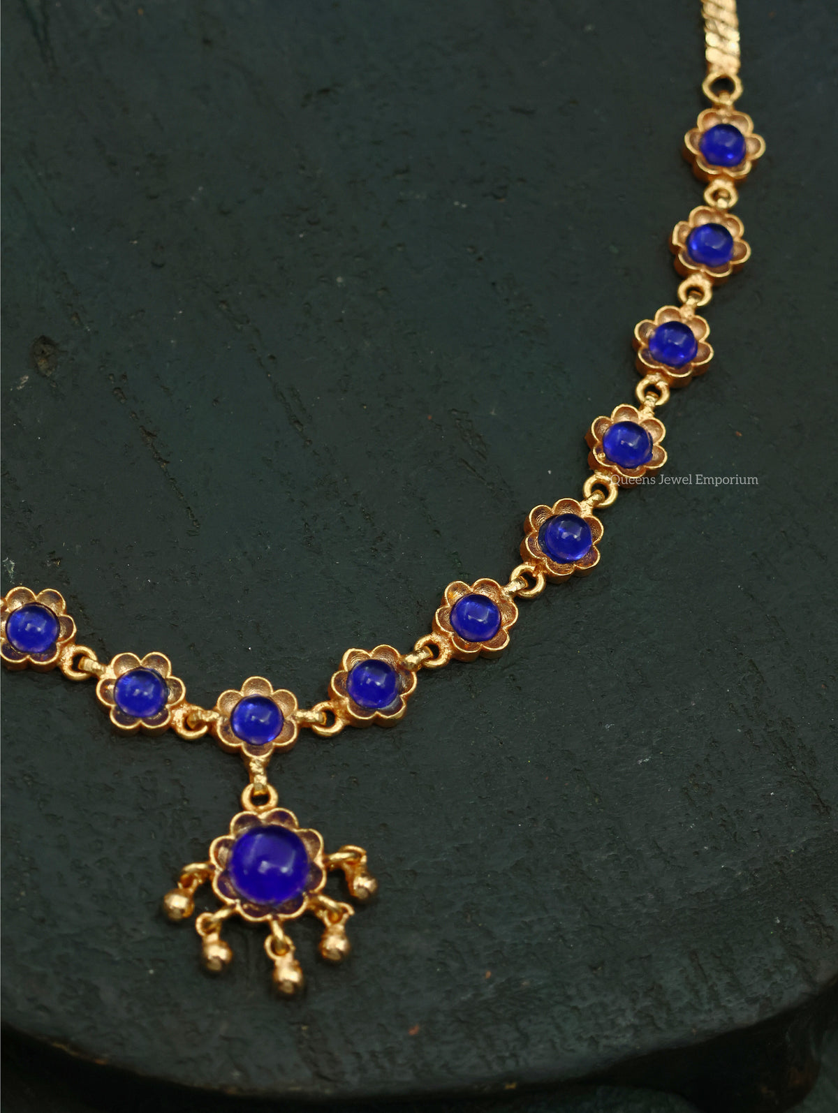 Anjalee Devi Necklace - Blue